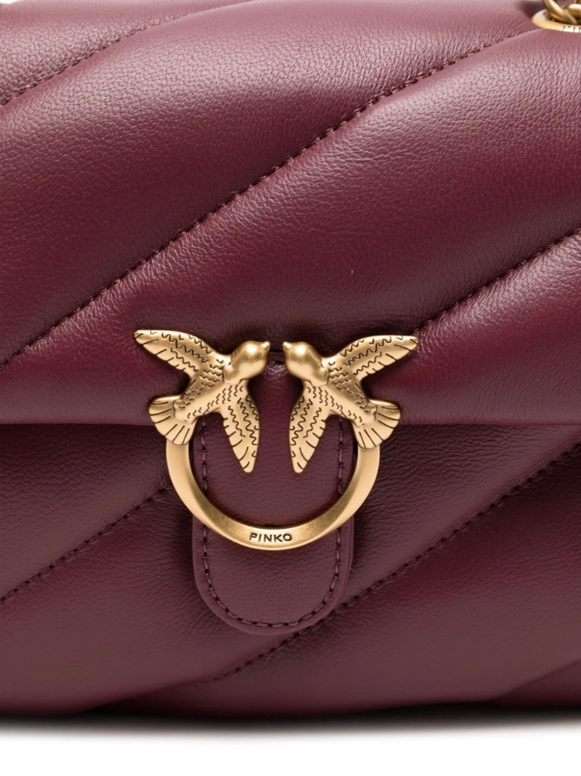 Pinko Borsa Love Puff Mini Small Bordeaux 107617A0F2 185857
