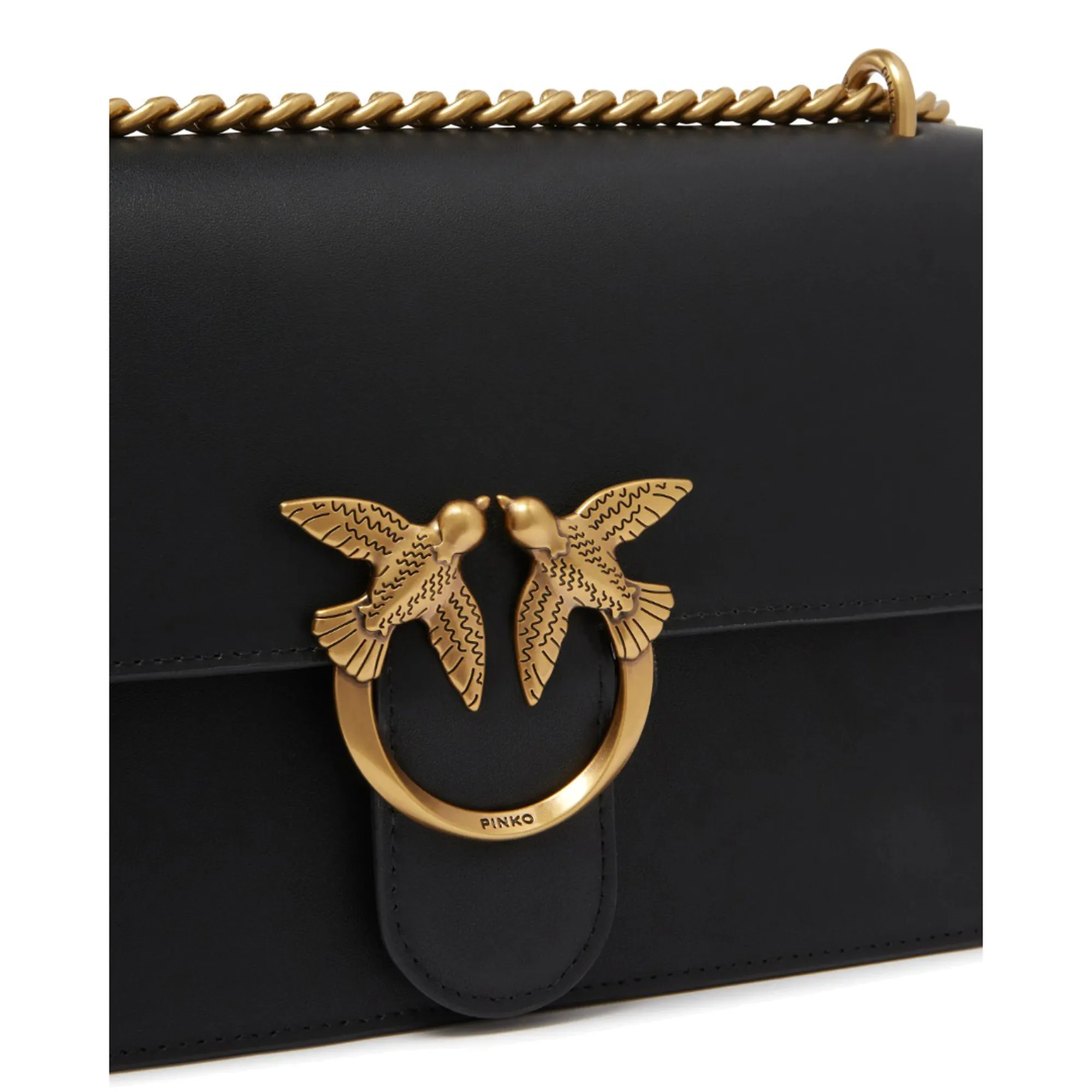 Pinko B'Borsa Media Love Bag One Simply' Black 100941A0F1 183498