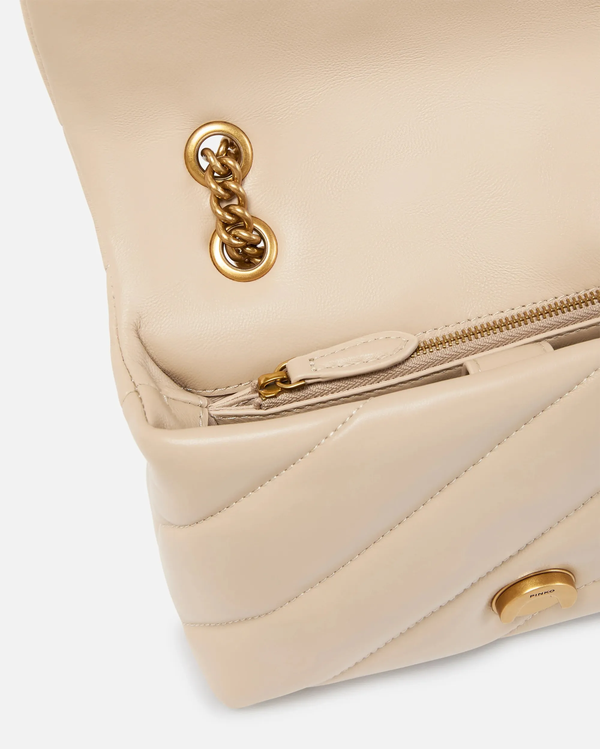 Pinko Borsa Mini Love Bag Puff Maxi Quilt Beige 100039A0F2 169951