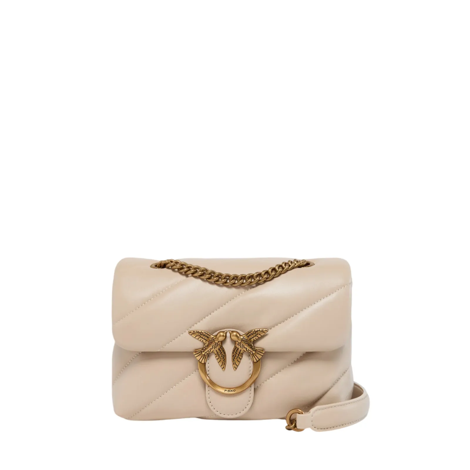 Pinko Borsa Mini Love Bag Puff Maxi Quilt Beige 100039A0F2 170501