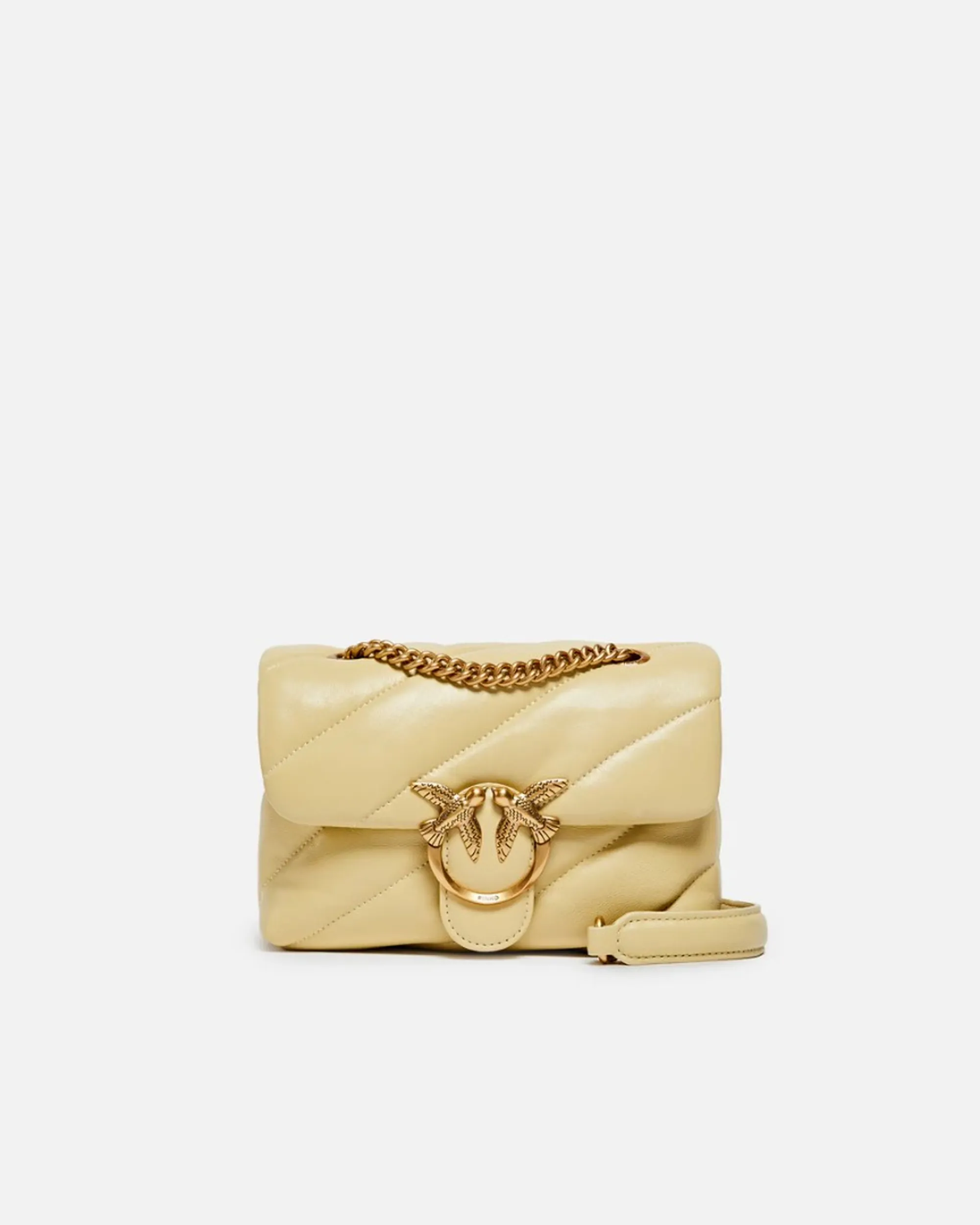 Pinko Borsa Mini Love Bag Puff Maxi Quilt Crema 100039A0F2 183434