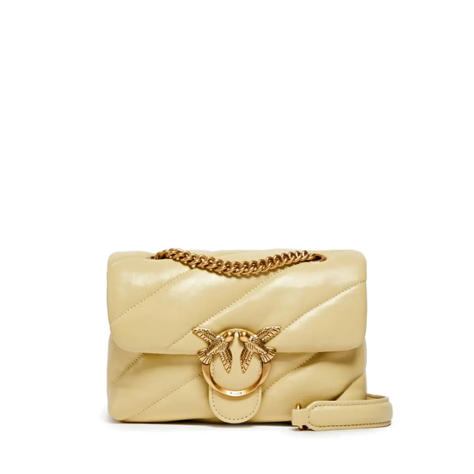 Pinko Borsa Mini Love Bag Puff Maxi Quilt Crema 100039A0F2 183528