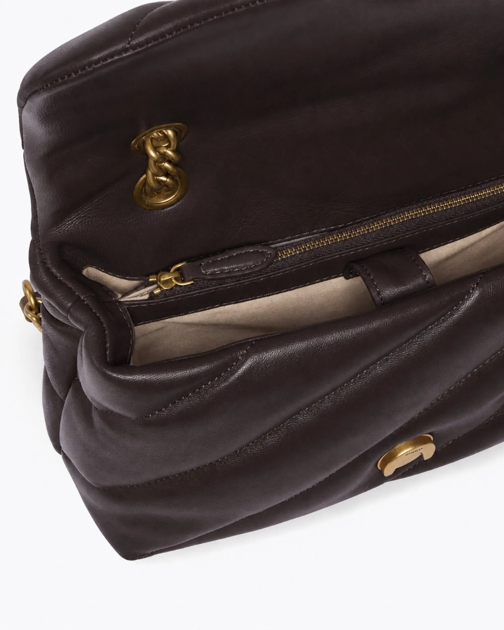 Pinko Borsa Puff Classic Marrone 107057A0F2 185997