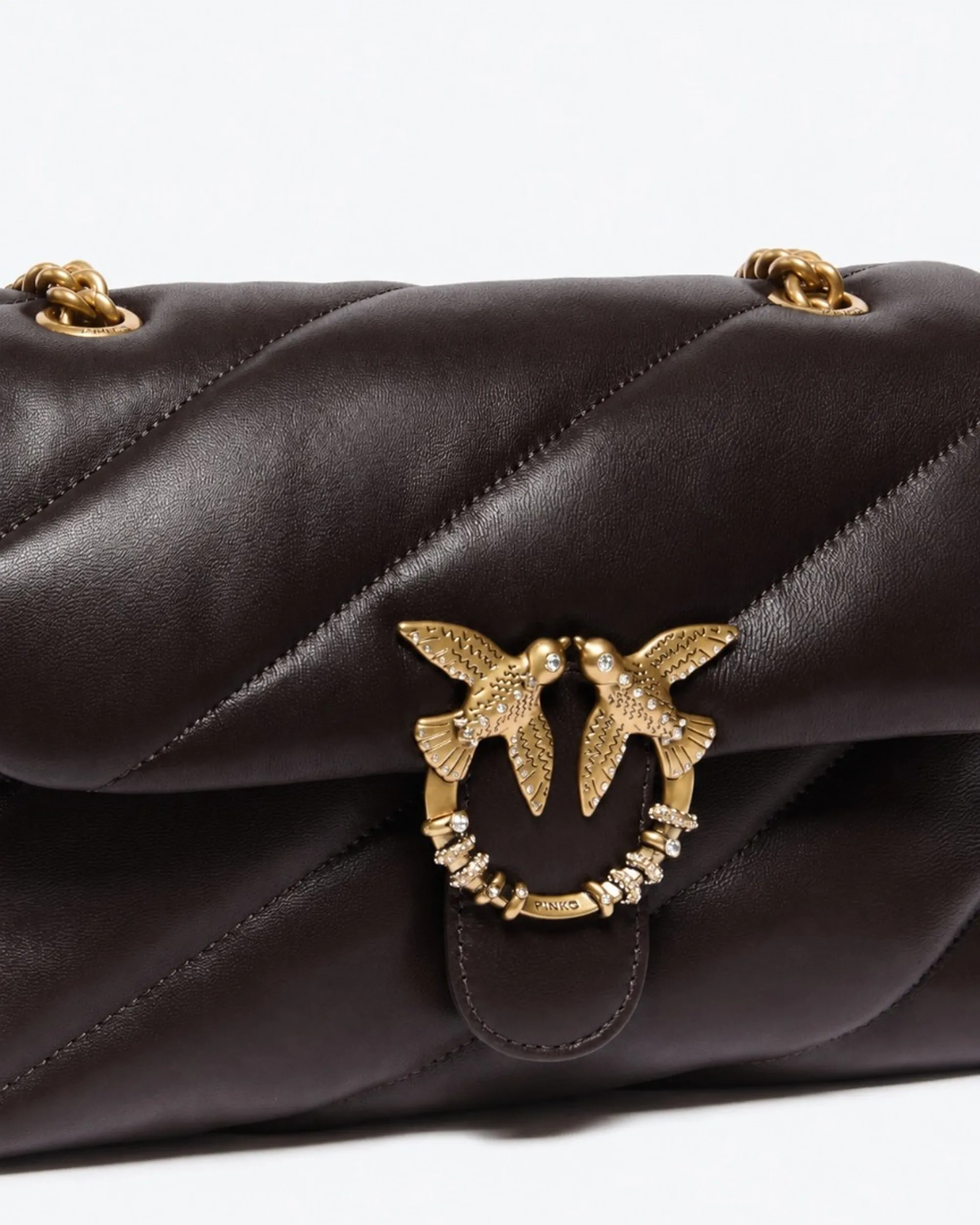 Pinko Borsa Puff Classic Marrone 107057A0F2 186000