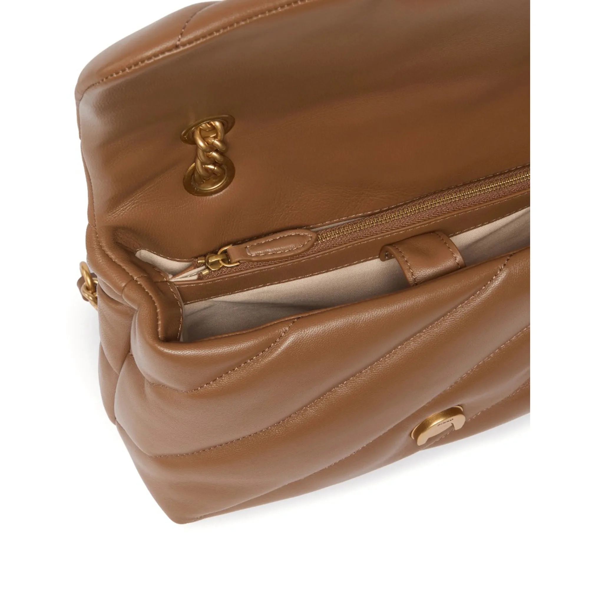Pinko B'Classic Puff Bag' Brown 107057A0F2 193688