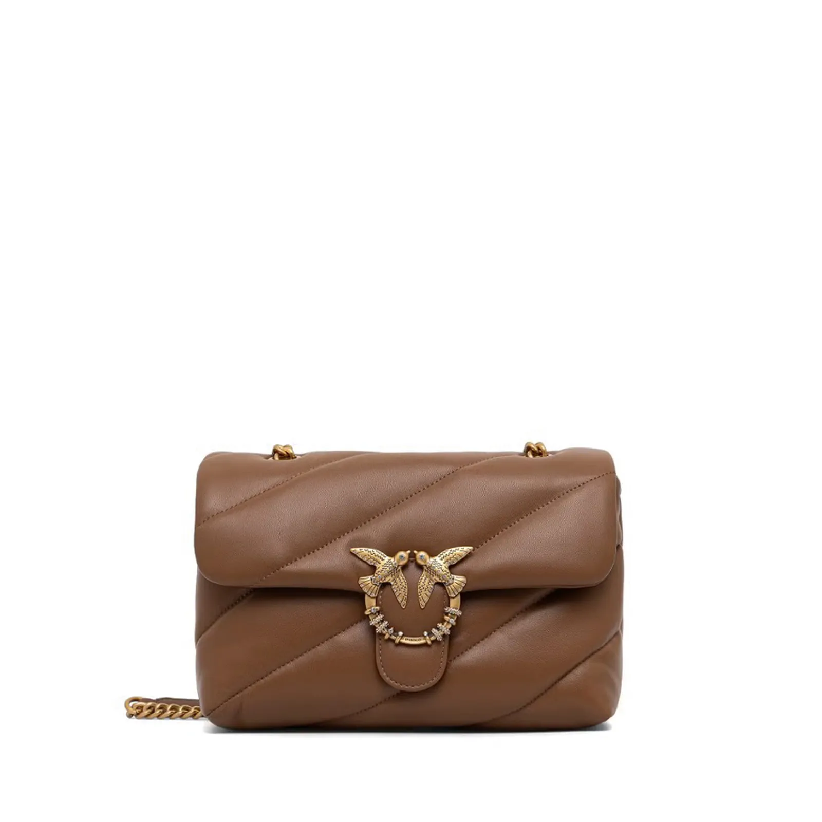 Pinko Borsa Puff Mini Marrone 107058A0F2 193692