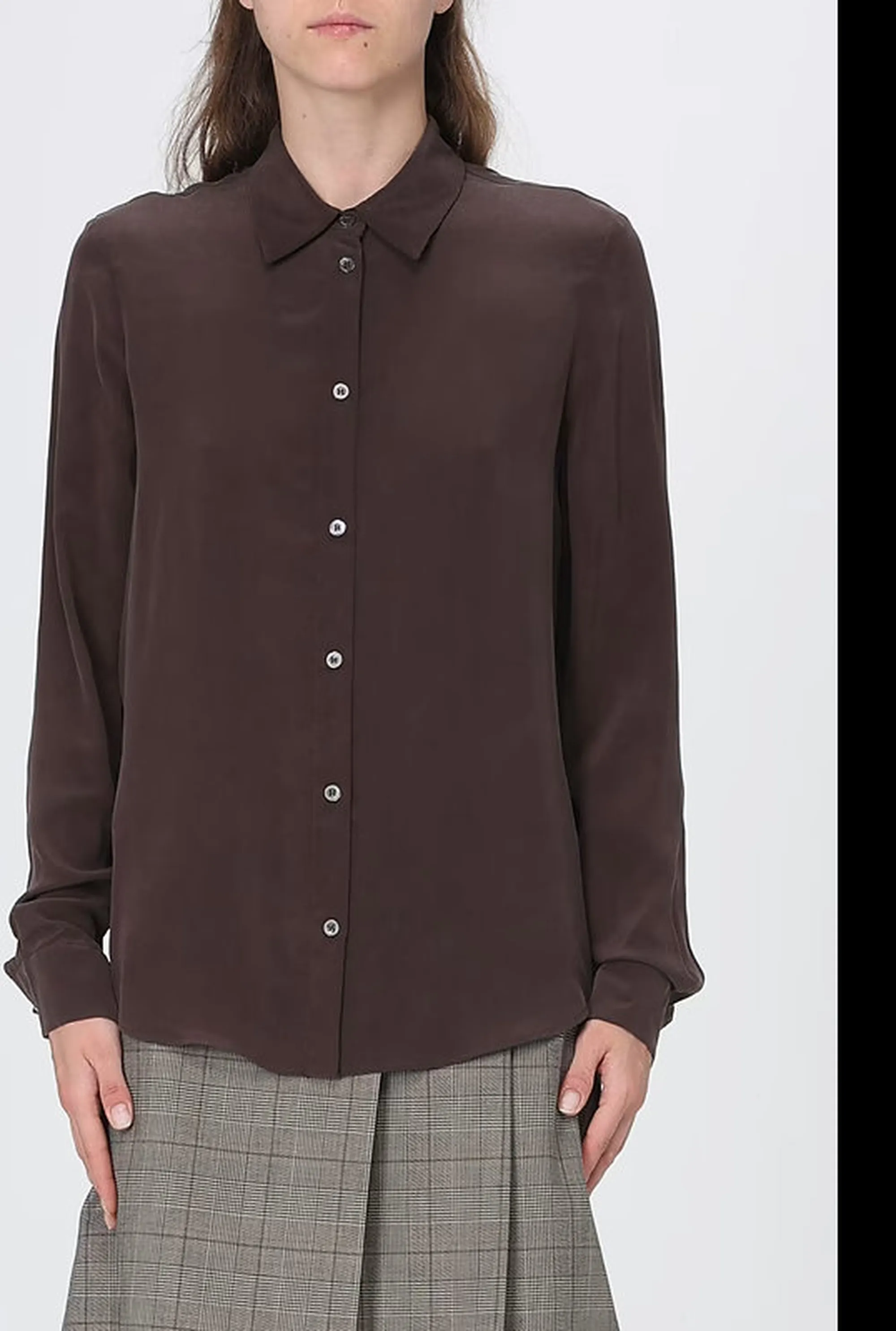 Pinko B'Crackers Shirt' Brown 105593A3L1 186187