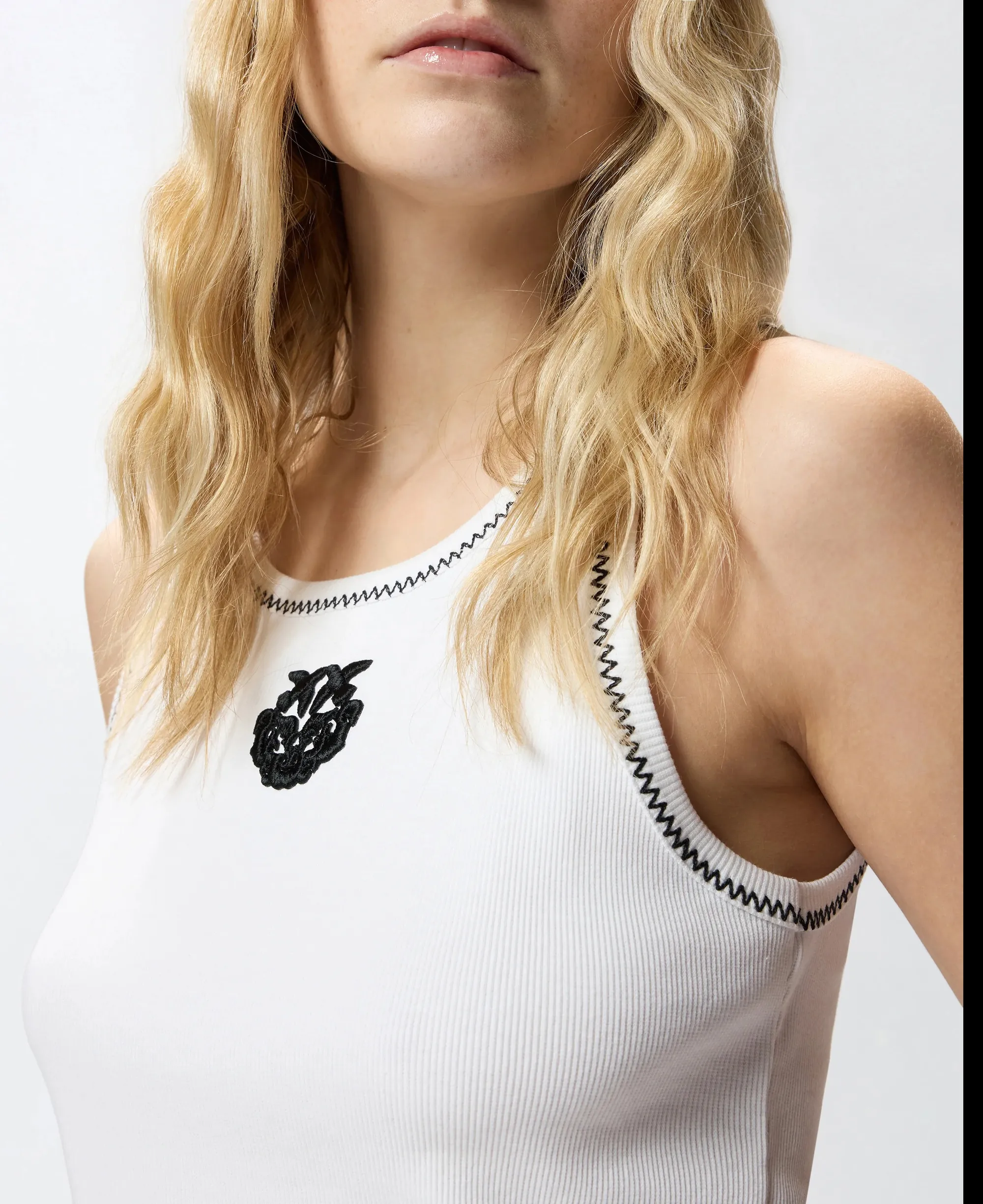 Pinko Canotta Bitetto Bianco 106816A3Al 173646