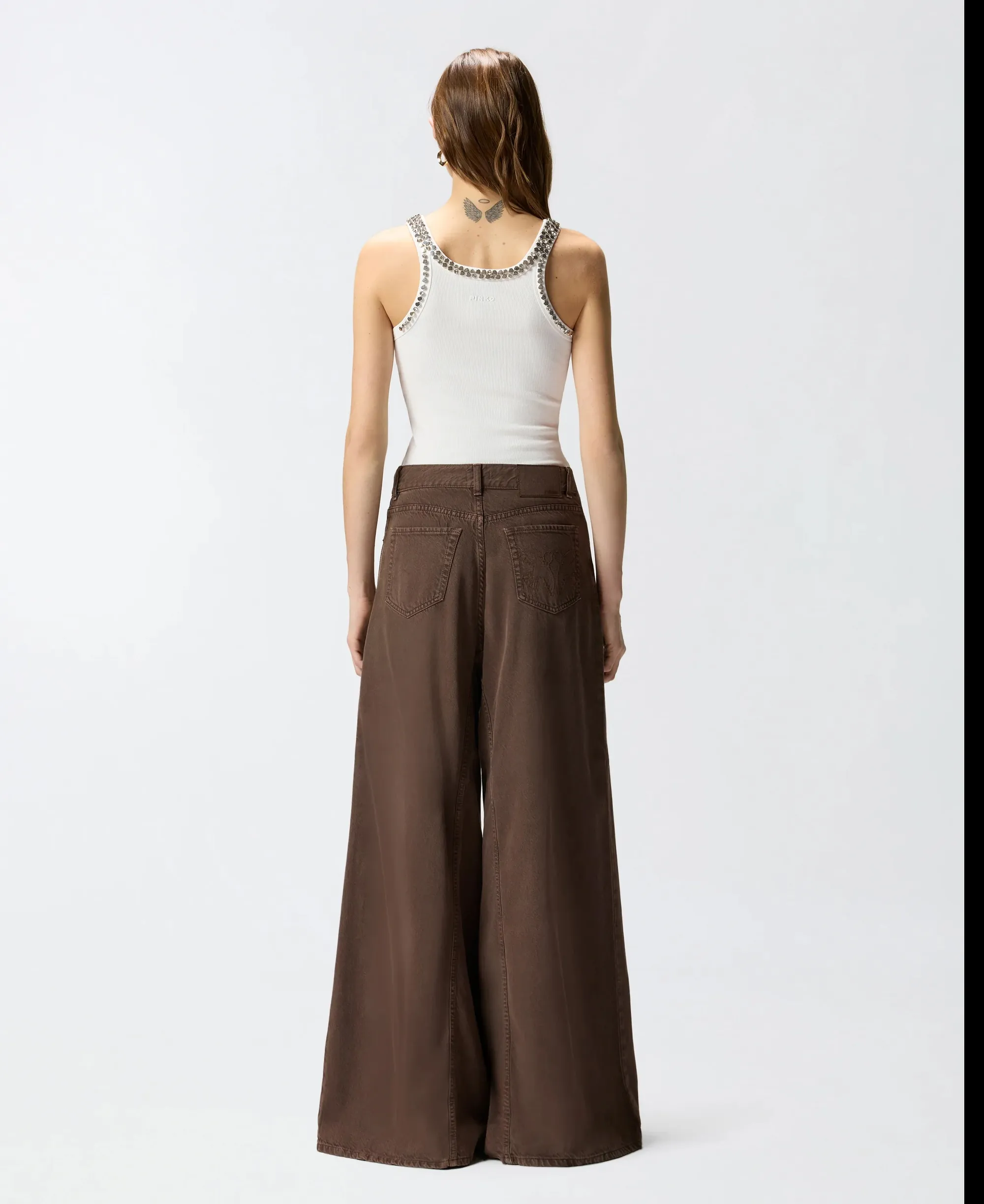 Pinko B'Confetti Tank Top' White 104109A35Y 170184