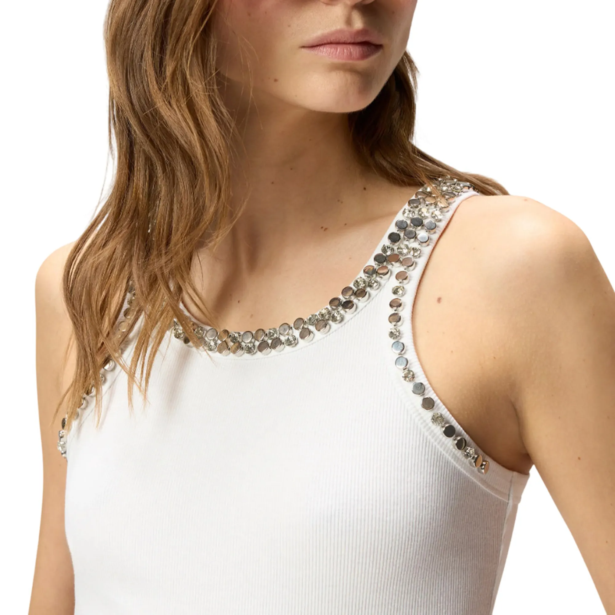 Pinko Canotta Coriandoli Bianco 104109A35Y 170852