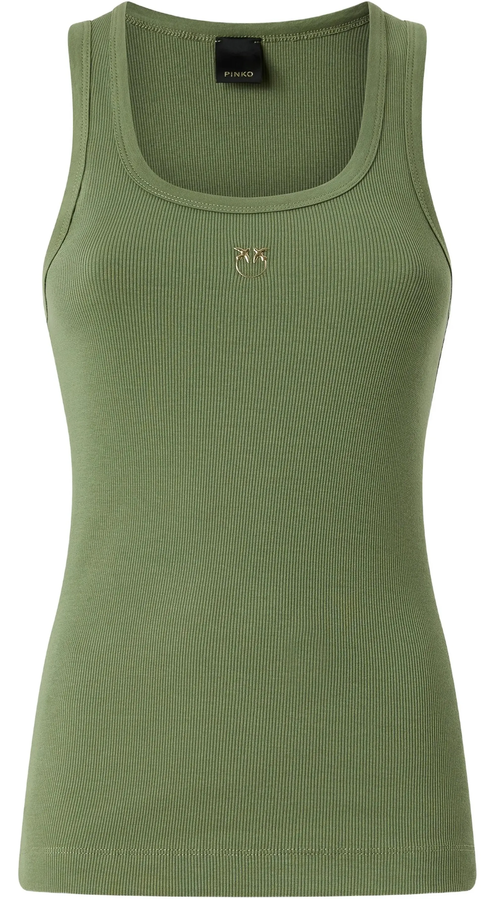 Pinko B'Calculator Tank Top' Green 100807A338 170144