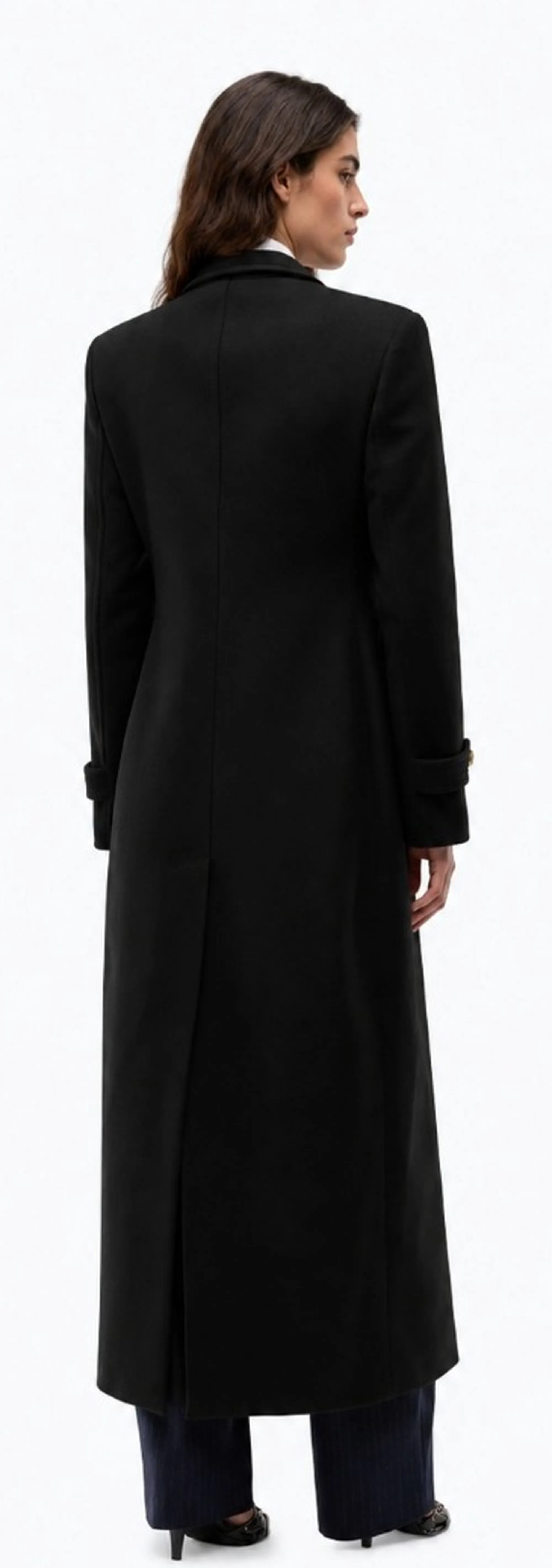 Pinko Cappotto Verici Panno Velour Nero 107783A3O3 186197