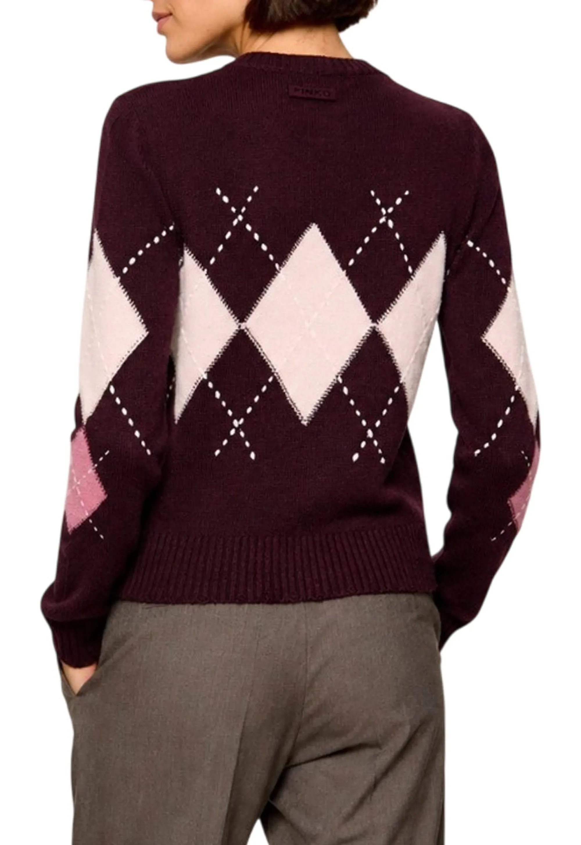 Pinko B'Cardiff Cardigan' Bordeaux 107284A3Ie 186607