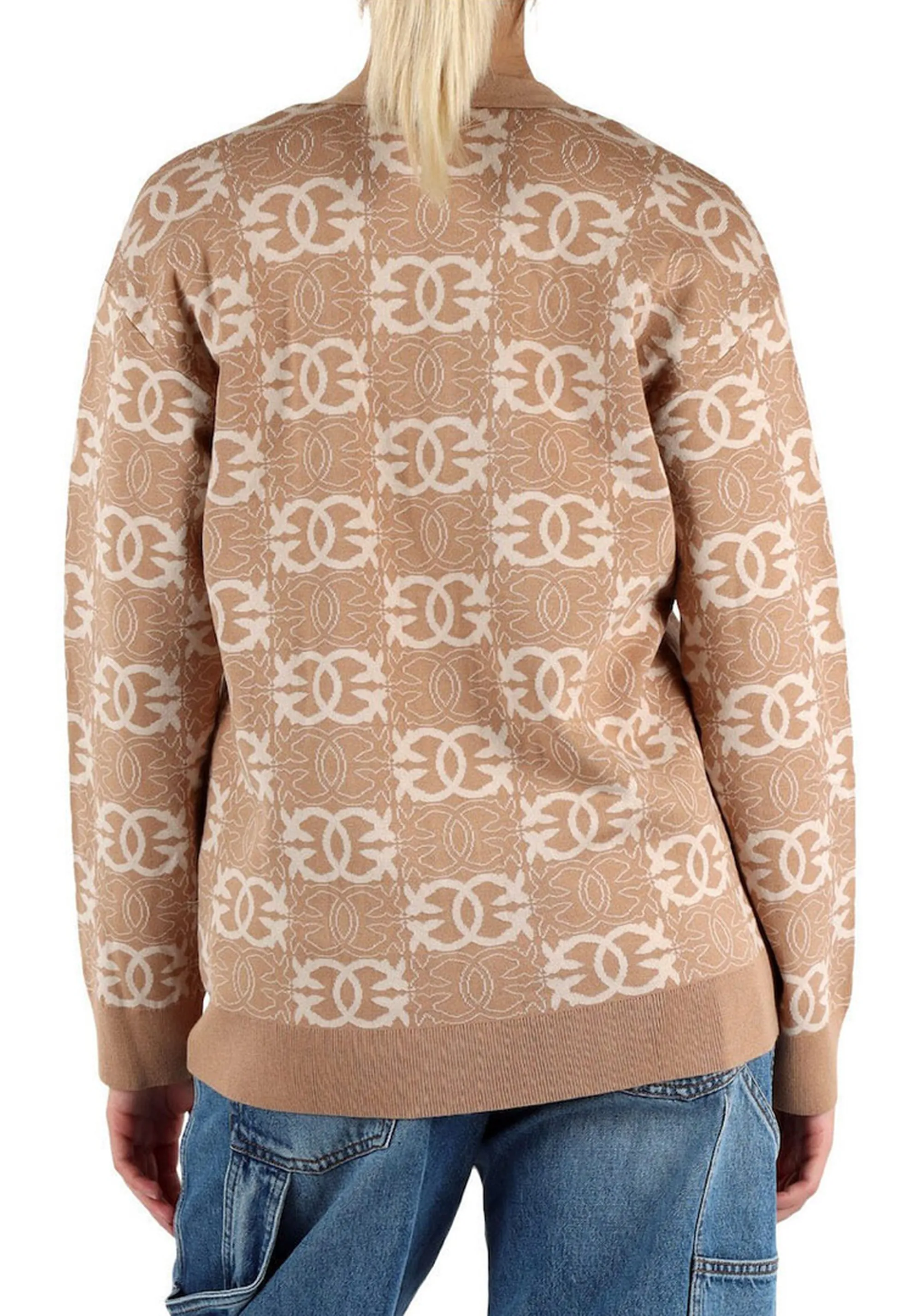 Pinko Cardigan Half Breed Cammello 106042A2Yd 154784