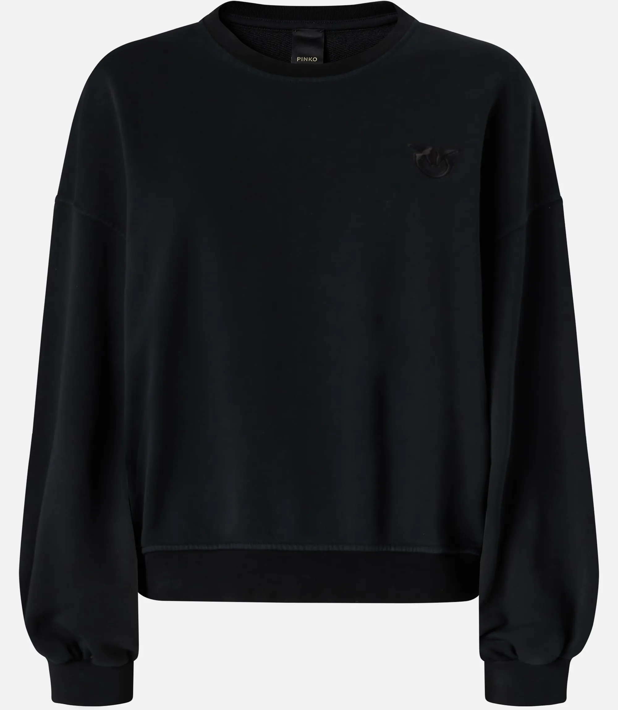 Pinko B'Sweatshirt With Embroidered Logo' Black 105510A2Rb 154382