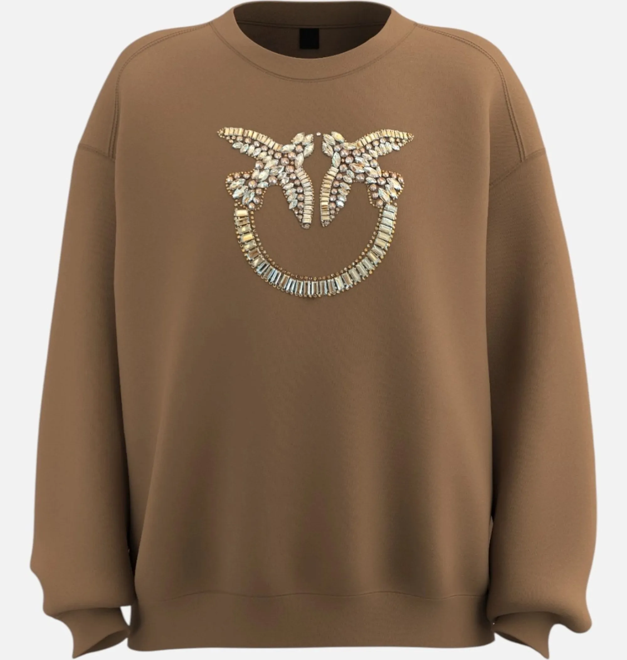 Pinko B'Nelly Sweatshirt' Brown 100534A2Ro 154474