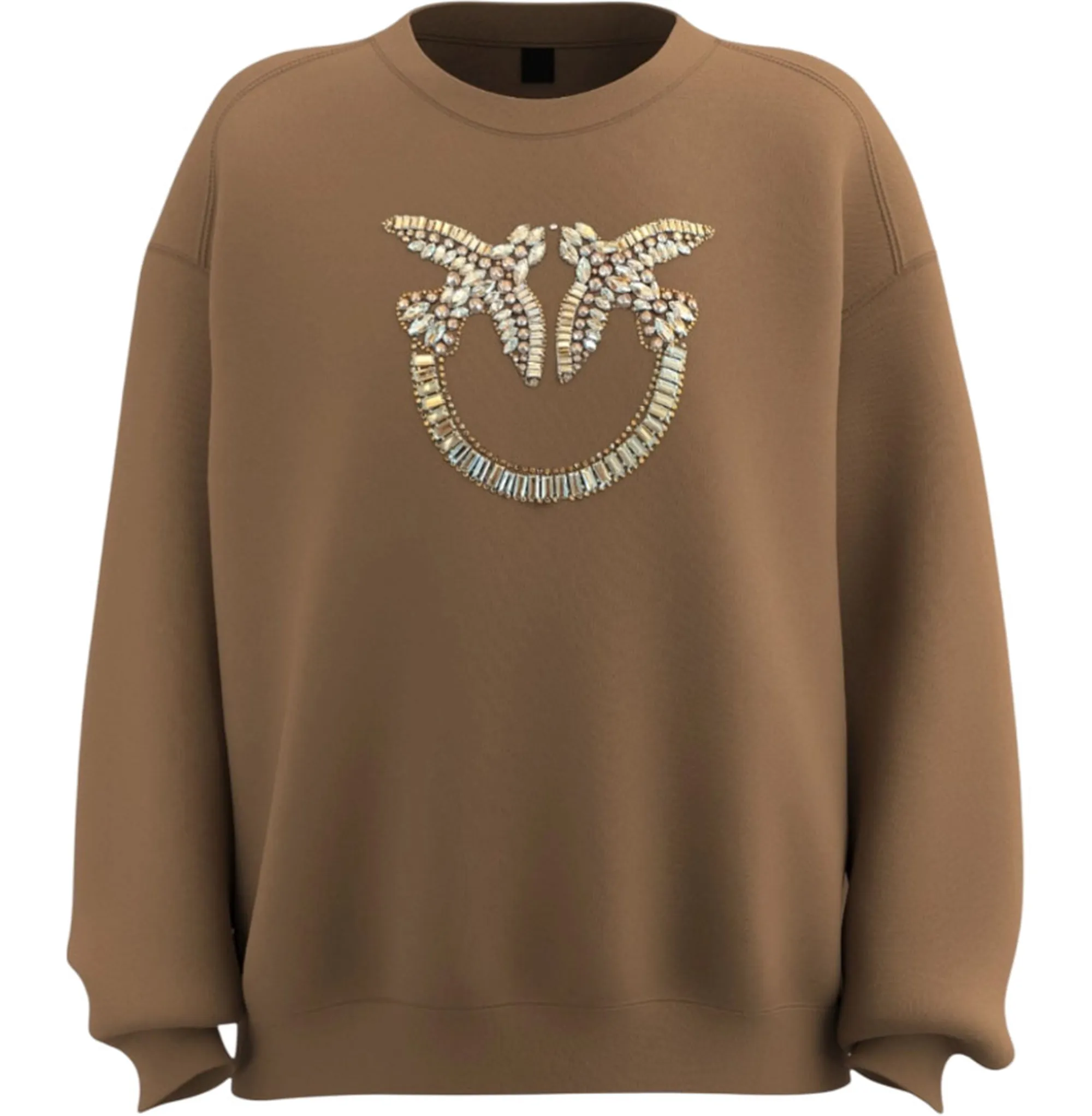 Pinko B'Nelly Sweatshirt' Brown 100534A2Ro 154847