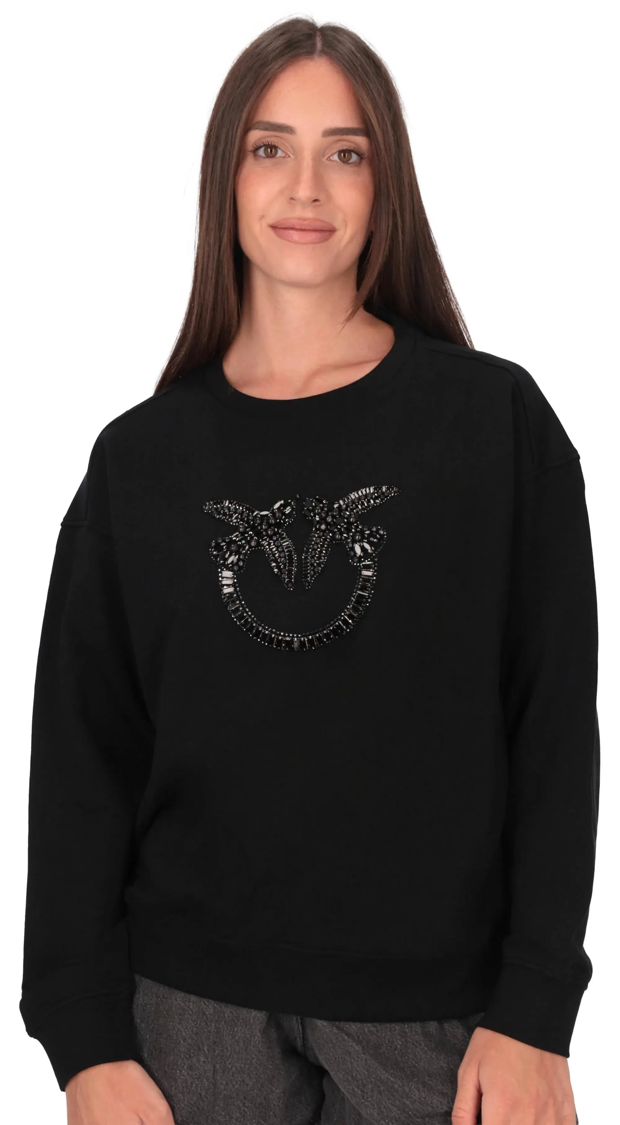 Pinko B'Nelly Sweatshirt' Black 100534A2Ro 154478