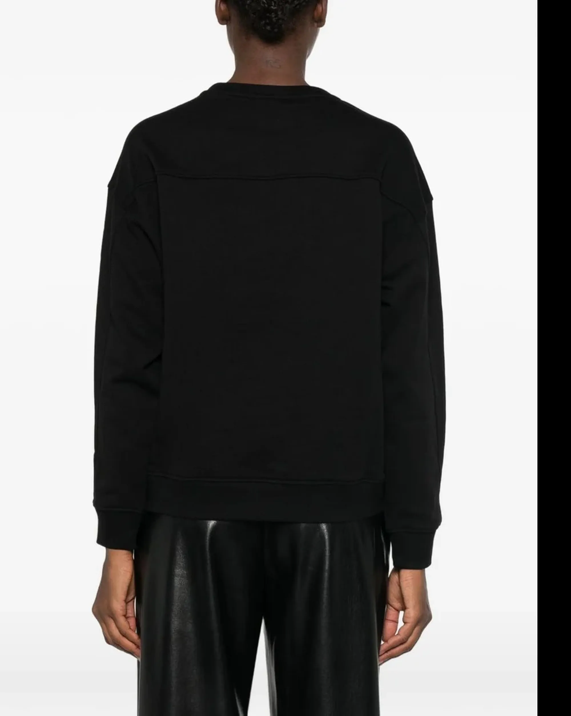 Pinko Felpa Nelly Rcamo Logo Nero 100534A3Jq 185921