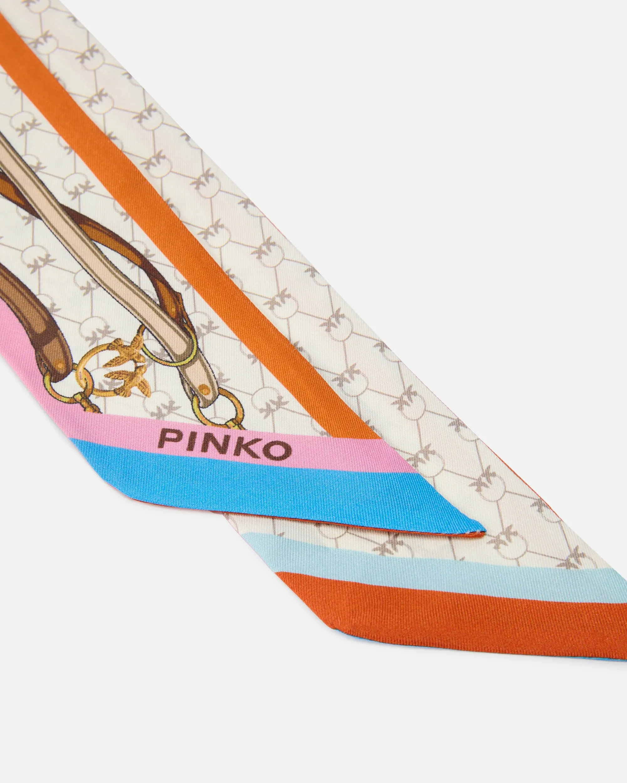 Pinko B'Foulard Pogo' White 106653A39N 170036