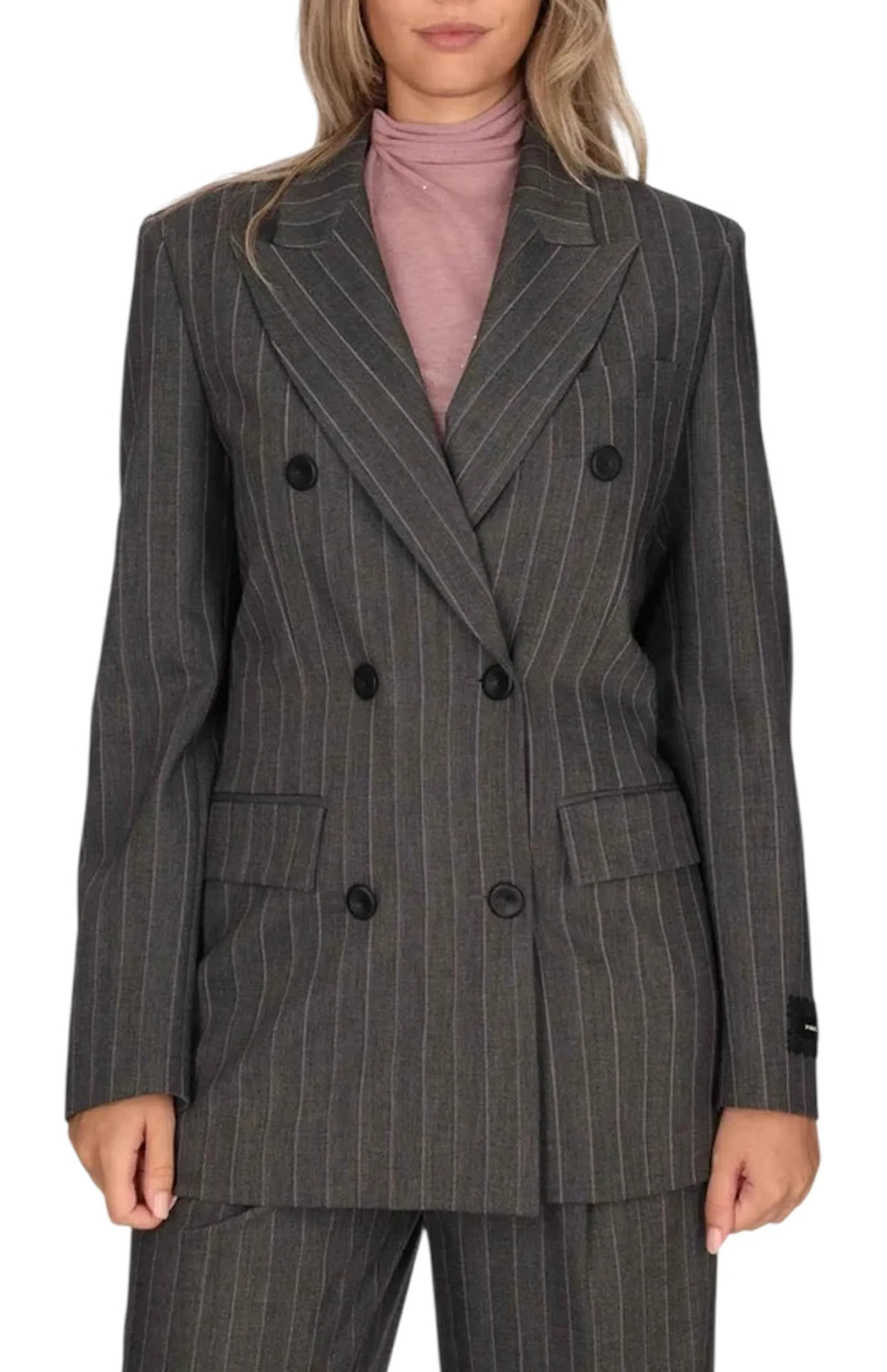 Pinko Giacca New Guinea Grigio Scuro 105617A3Ff 186465