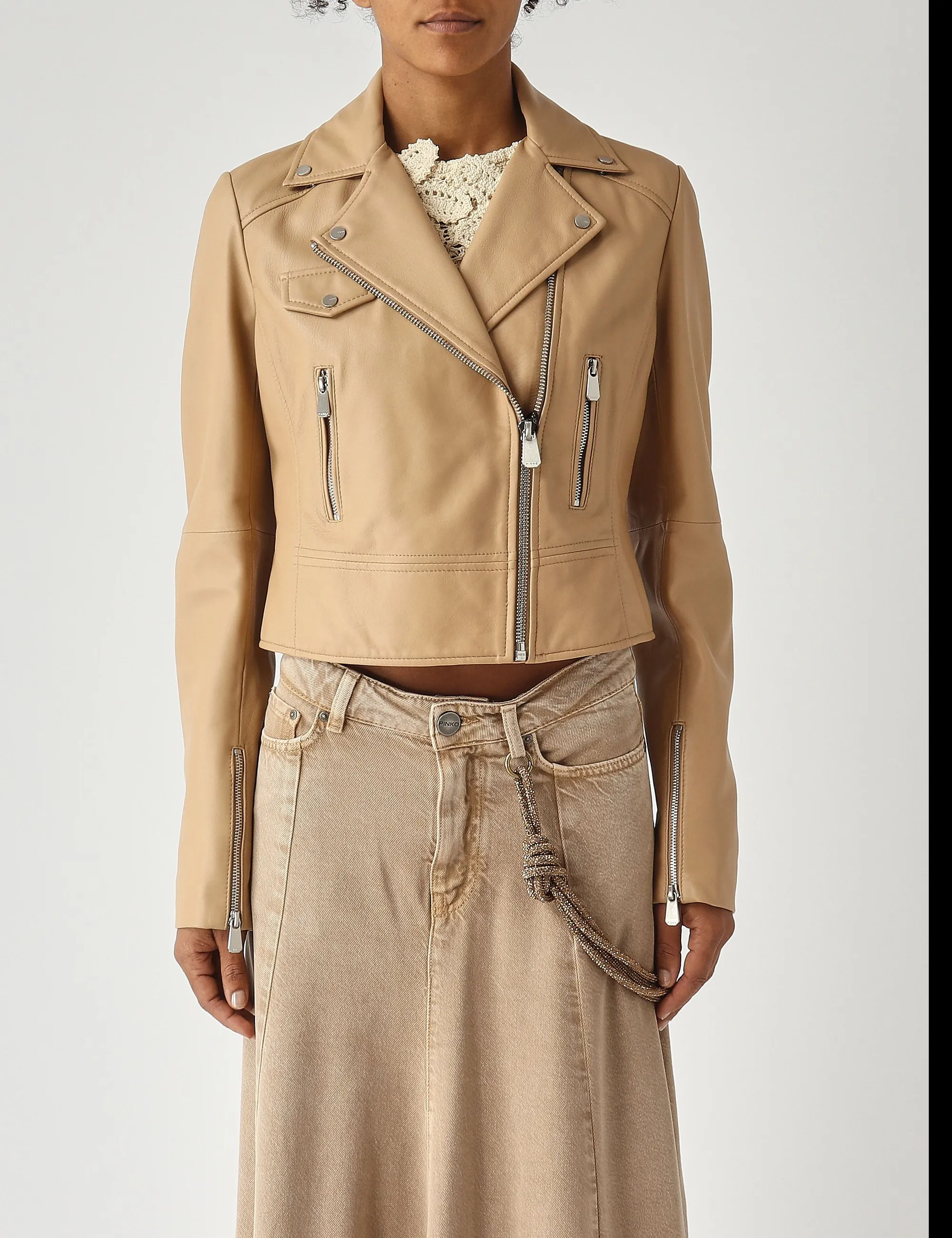 Pinko B'New Sensitive Jacket' Beige 106247A32I 169962