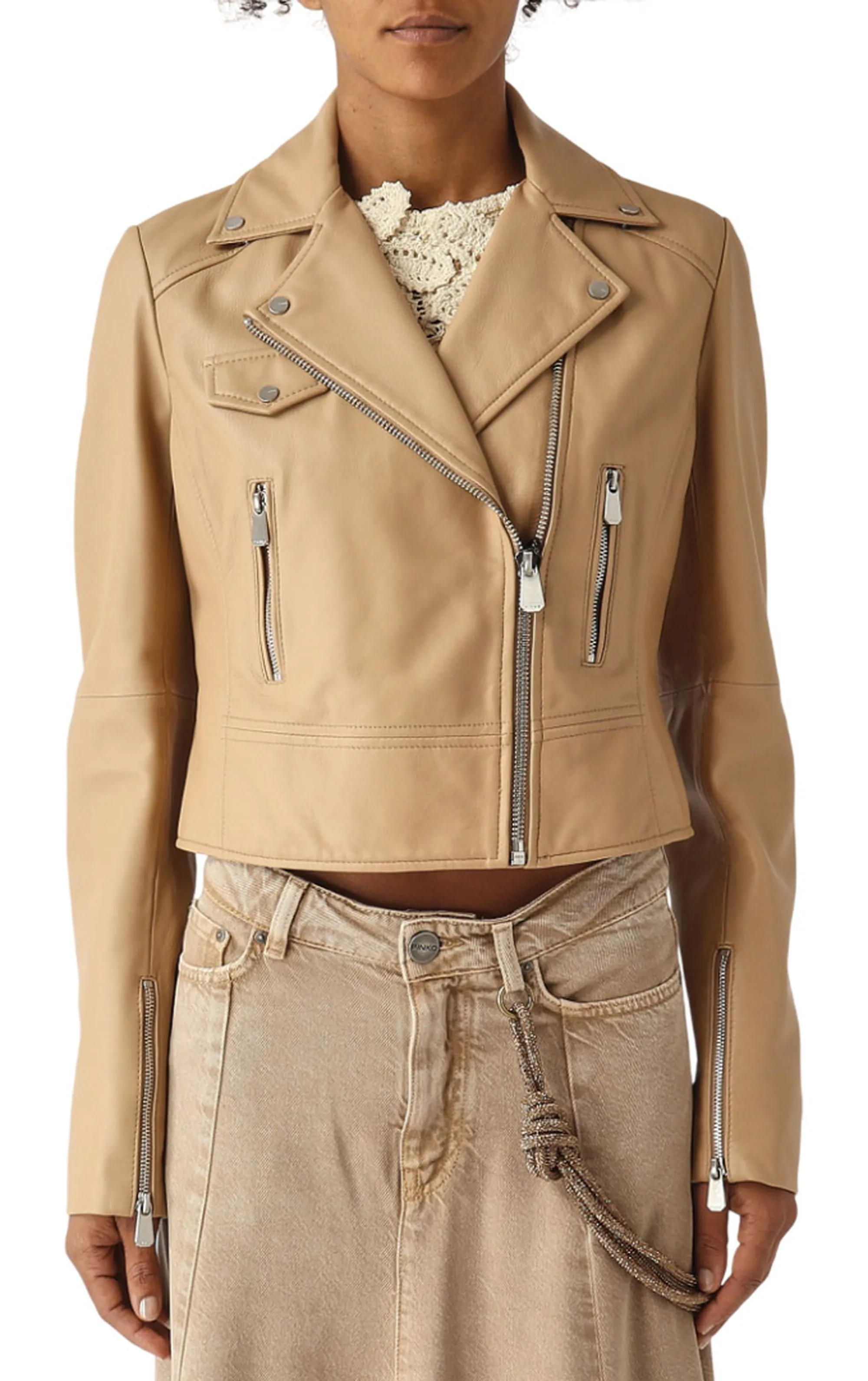 Pinko B'New Sensitive Jacket' Beige 106247A32I 170765