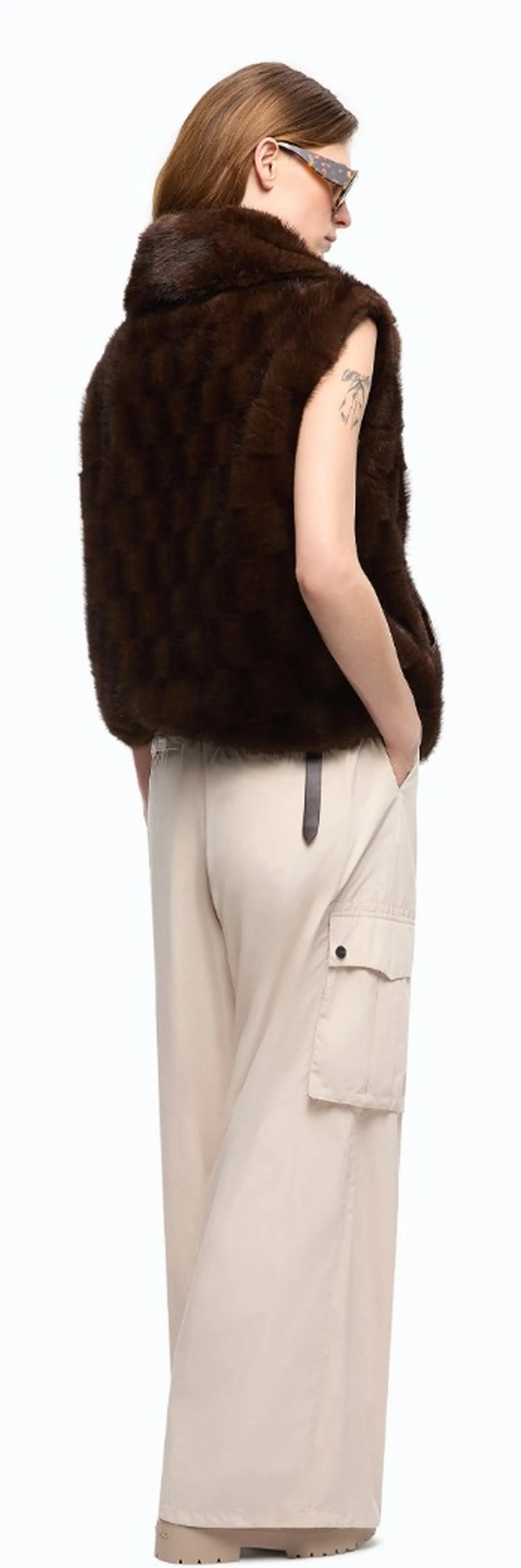 Pinko Gilet Glossinia Marrone 106939A3C5 186191