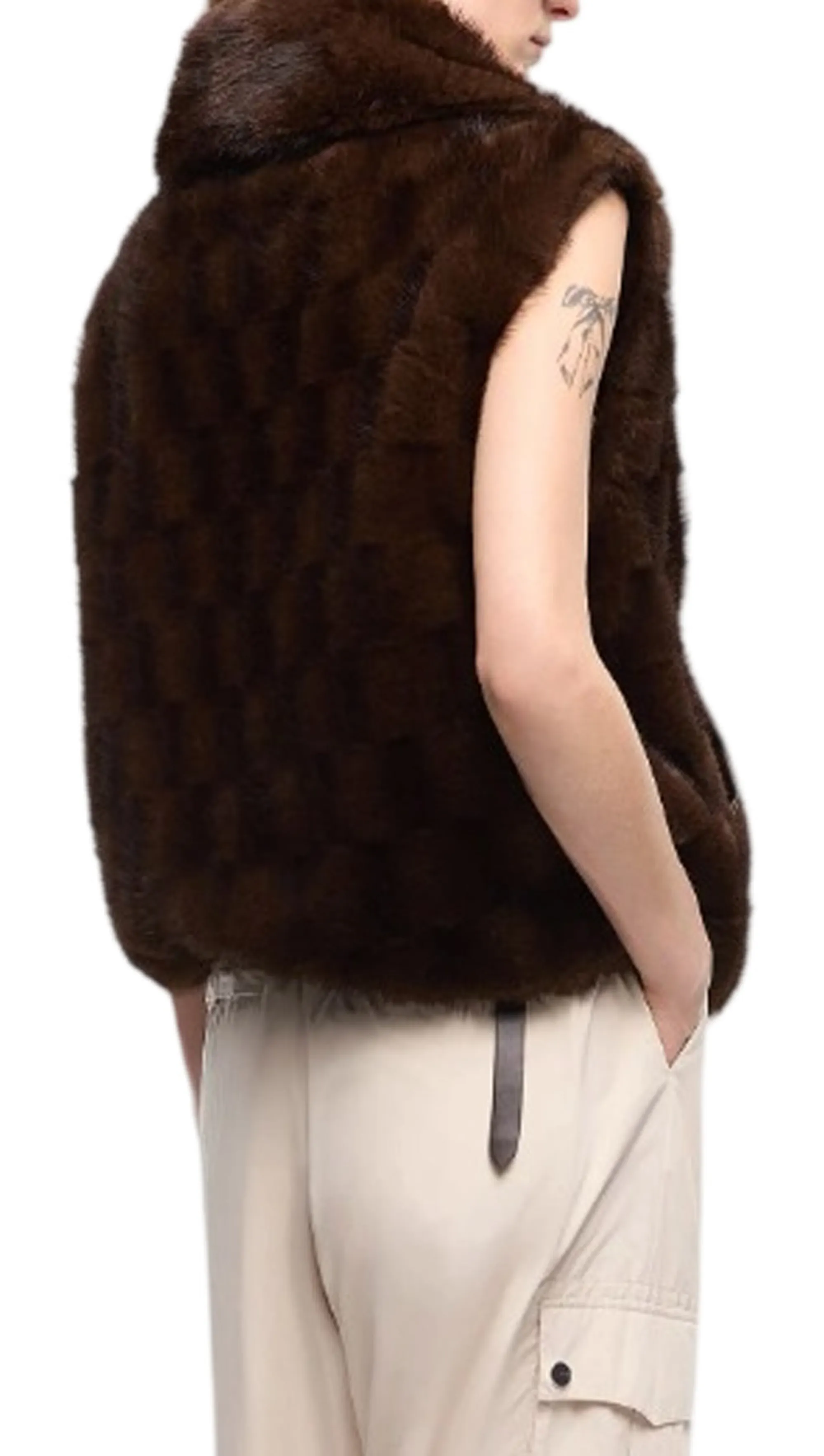 Pinko Gilet Glossinia Marrone 106939A3C5 186505