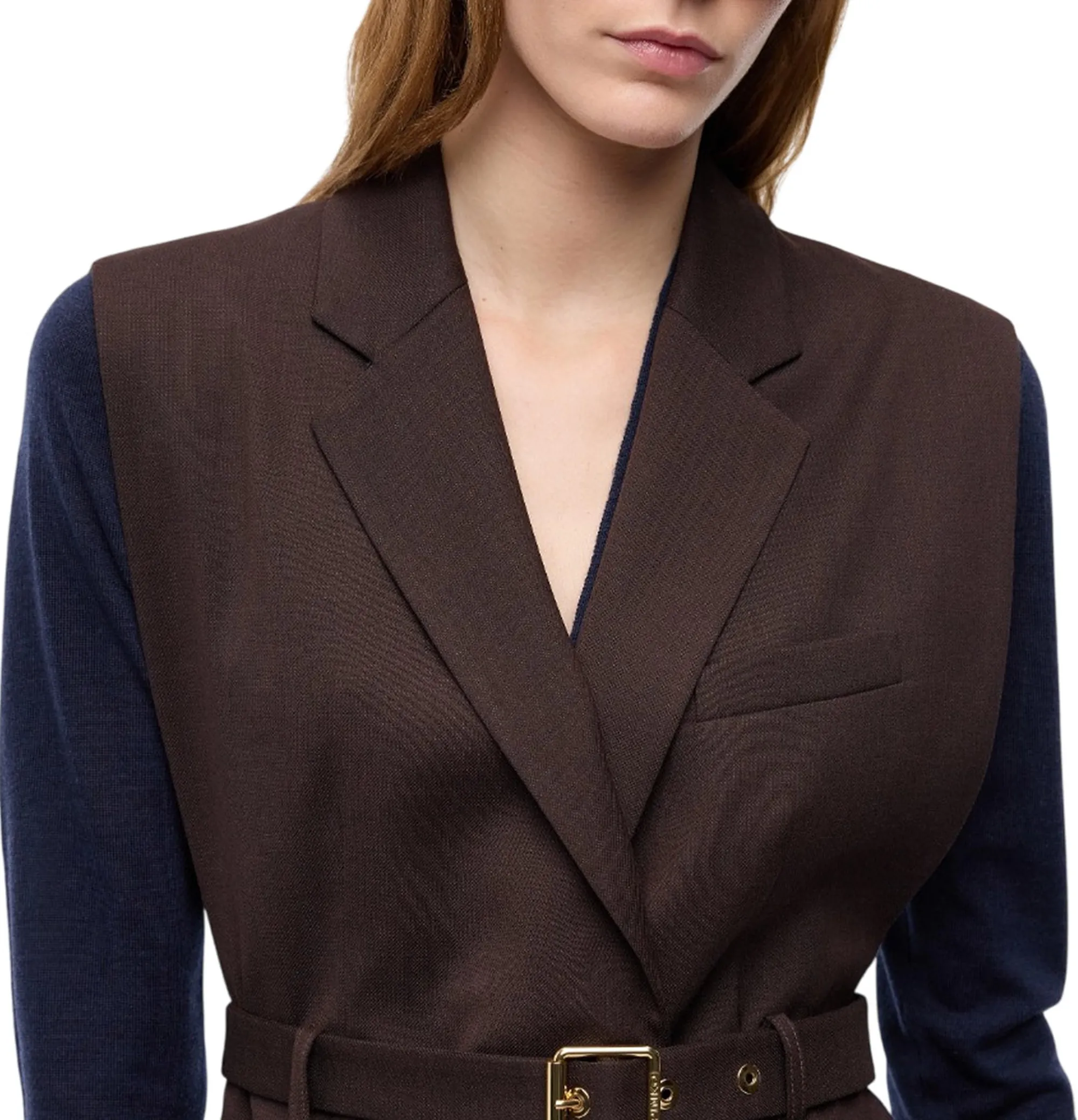 Pinko Gilet Nuraqus Marrone 107727A3Ms 186733