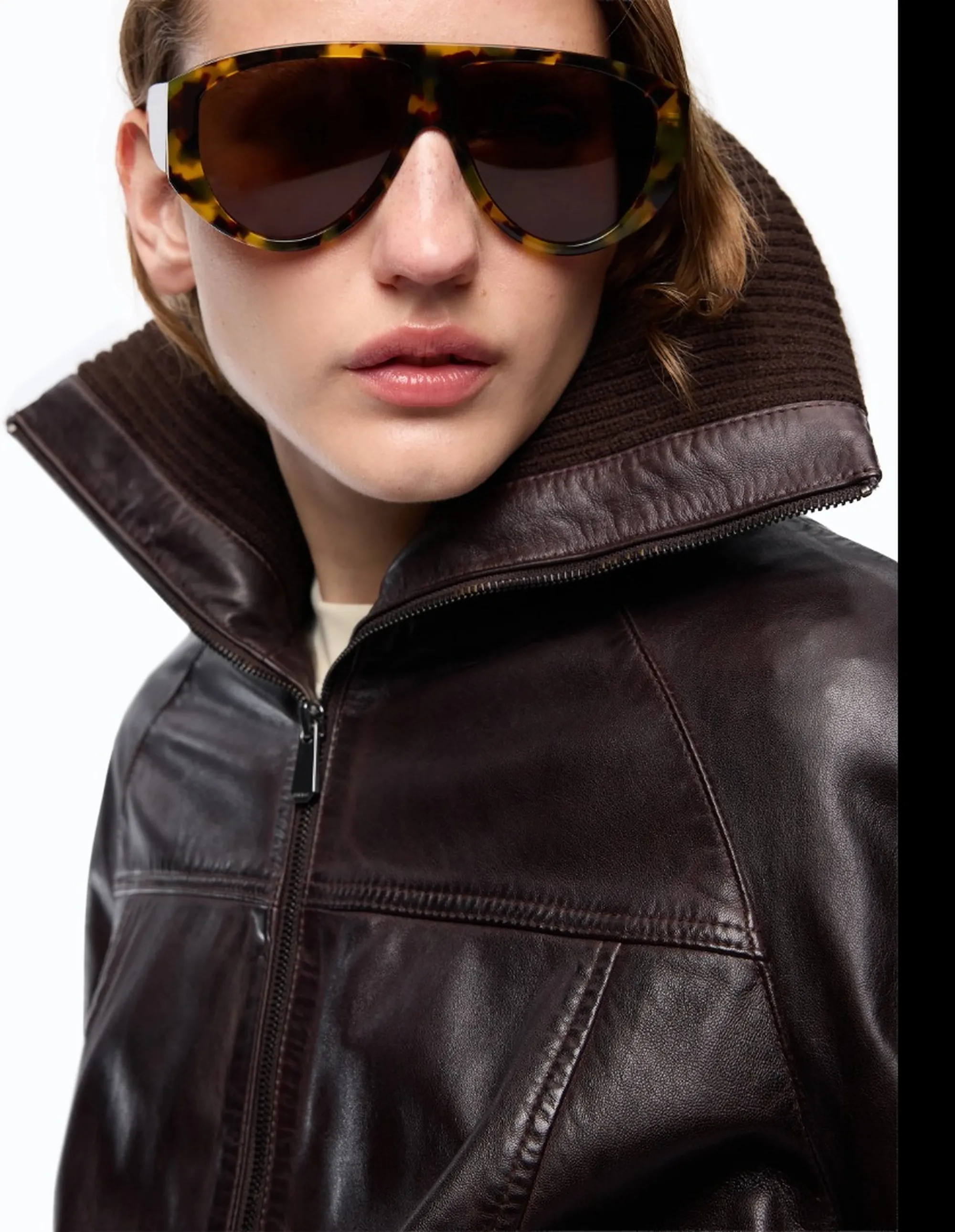 Pinko Giubbino Bluma Bomber Marrone 107166A31X 186043