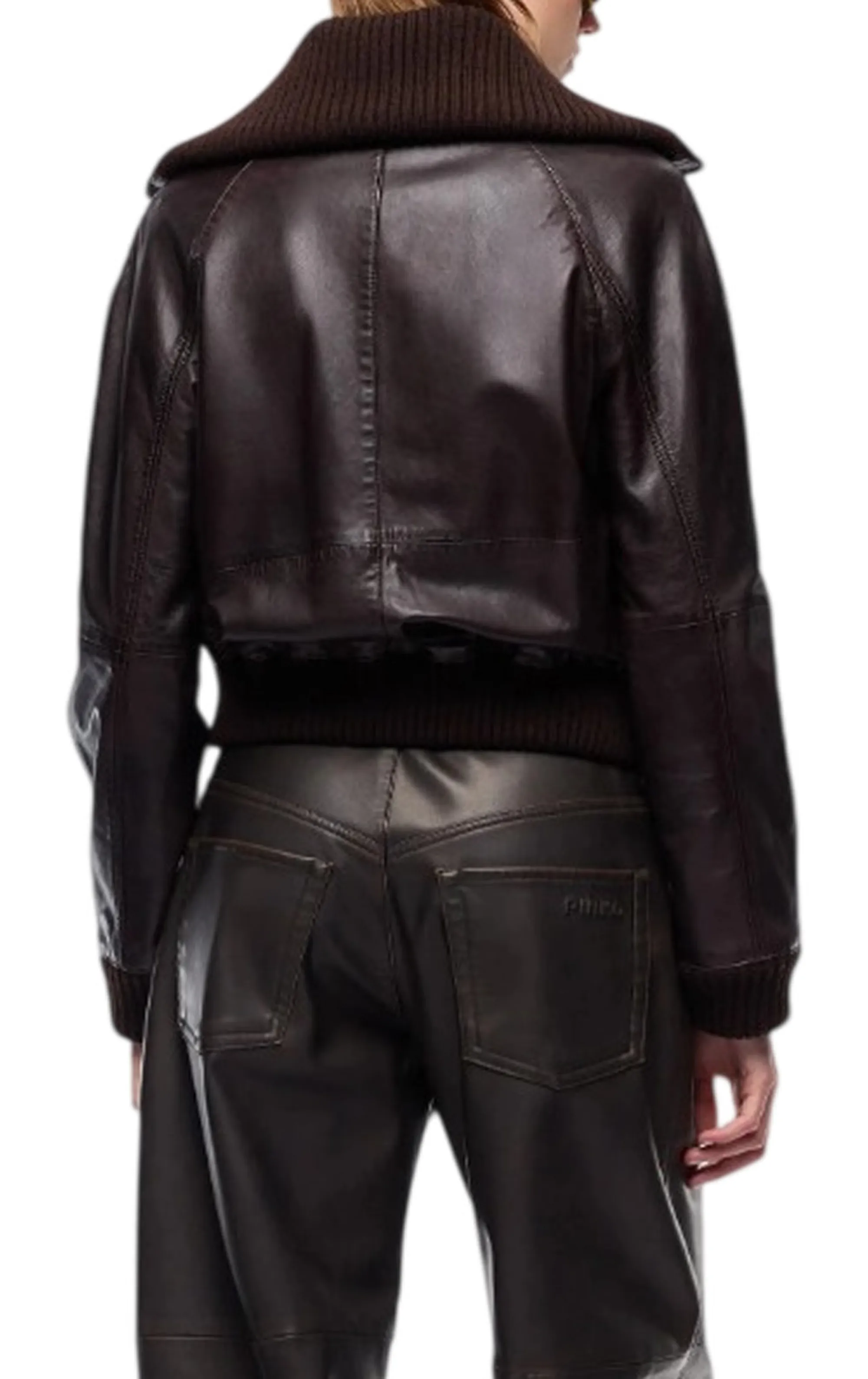 Pinko Giubbino Bluma Bomber Marrone 107166A31X 186541