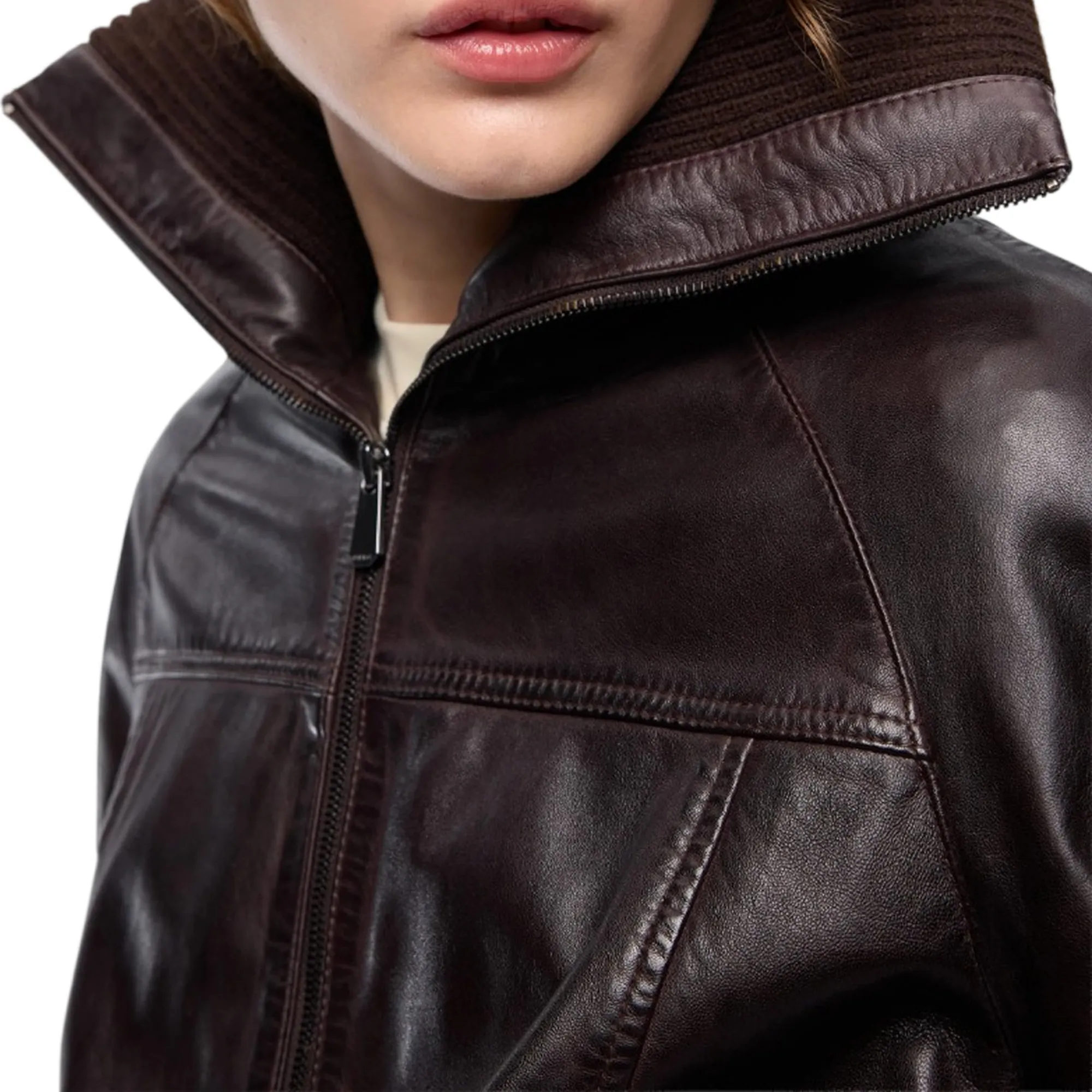 Pinko Giubbino Bluma Bomber Marrone 107166A31X 186546