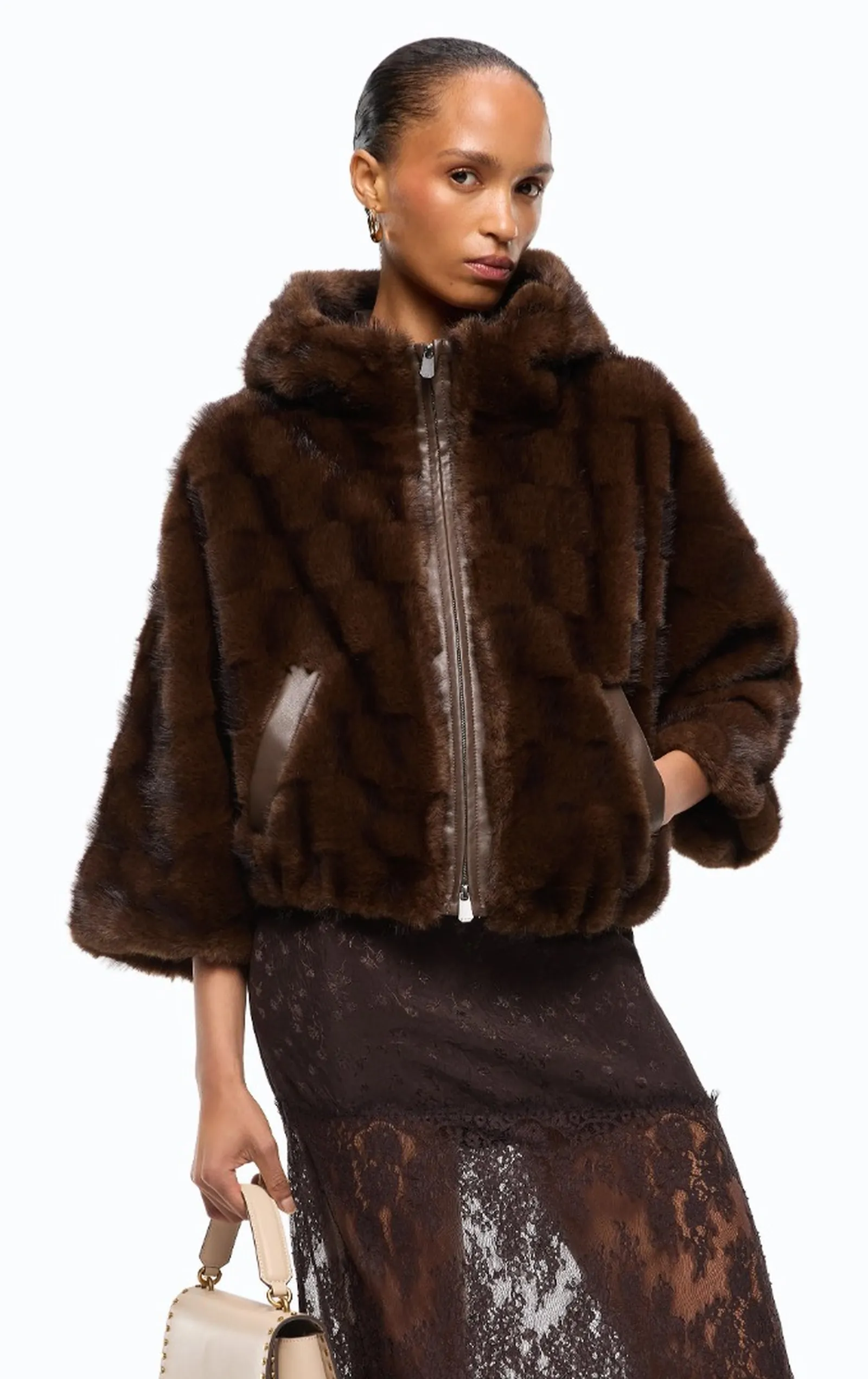 Pinko Giubbino Cadetia Marrone 107054A3C5 186177
