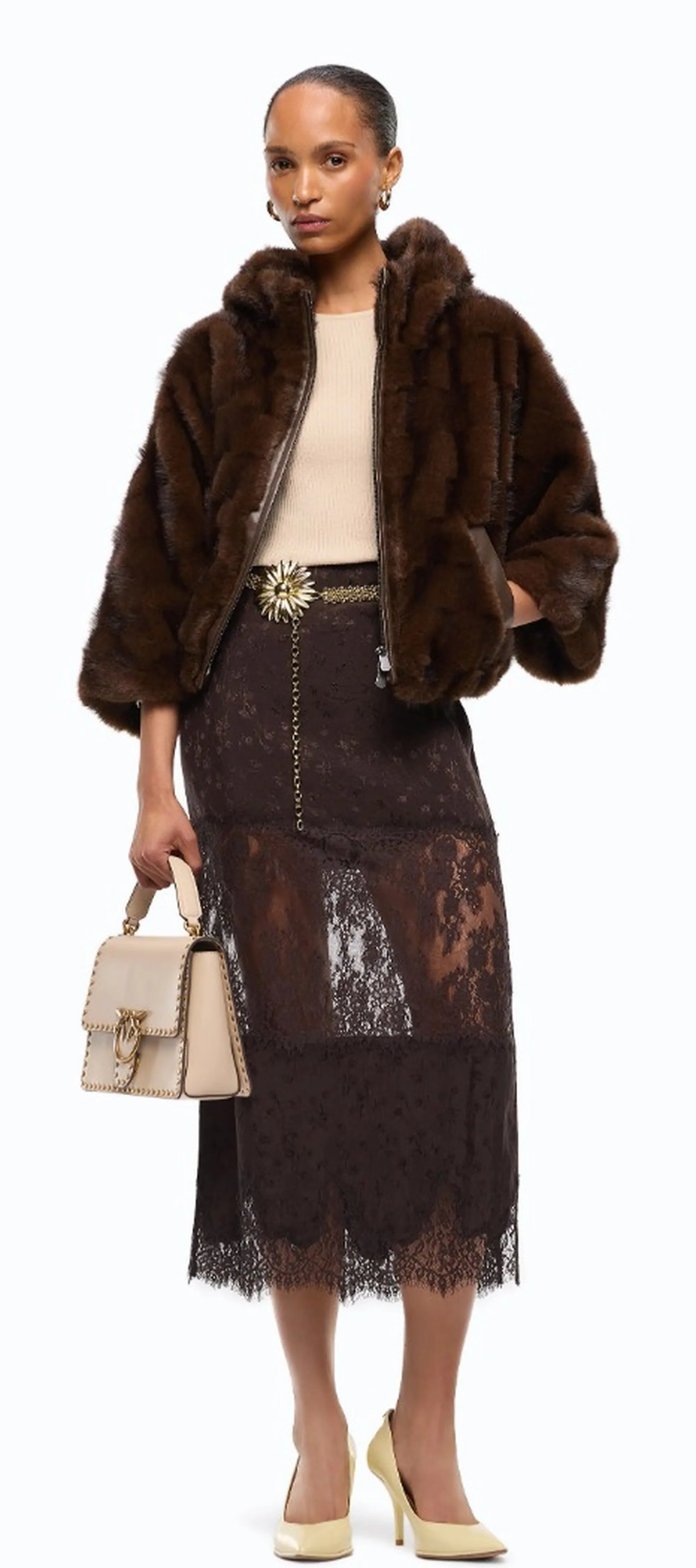 Pinko B'Cadetia Jacket' Brown 107054A3C5 186178