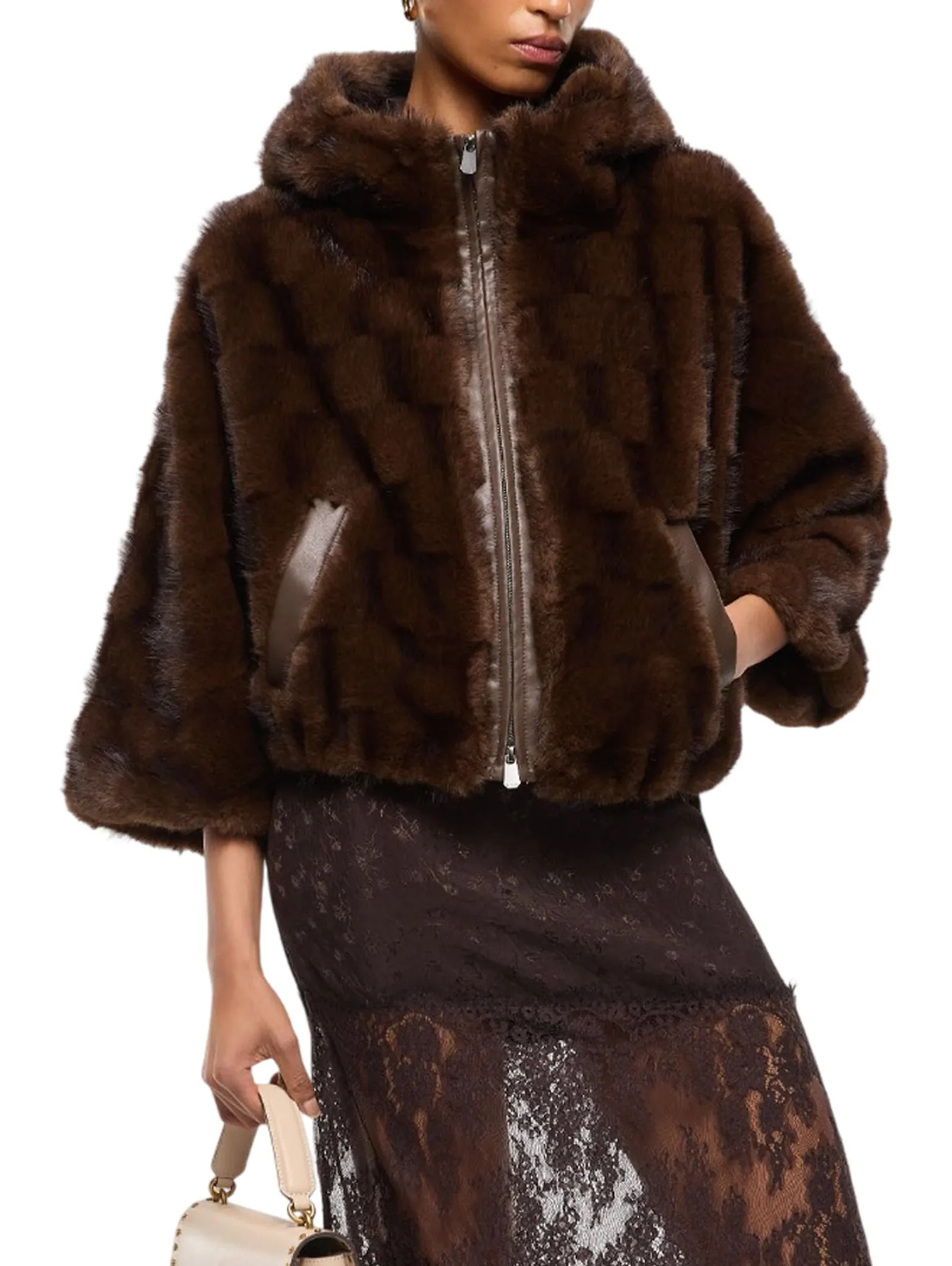 Pinko Giubbino Cadetia Marrone 107054A3C5 186515