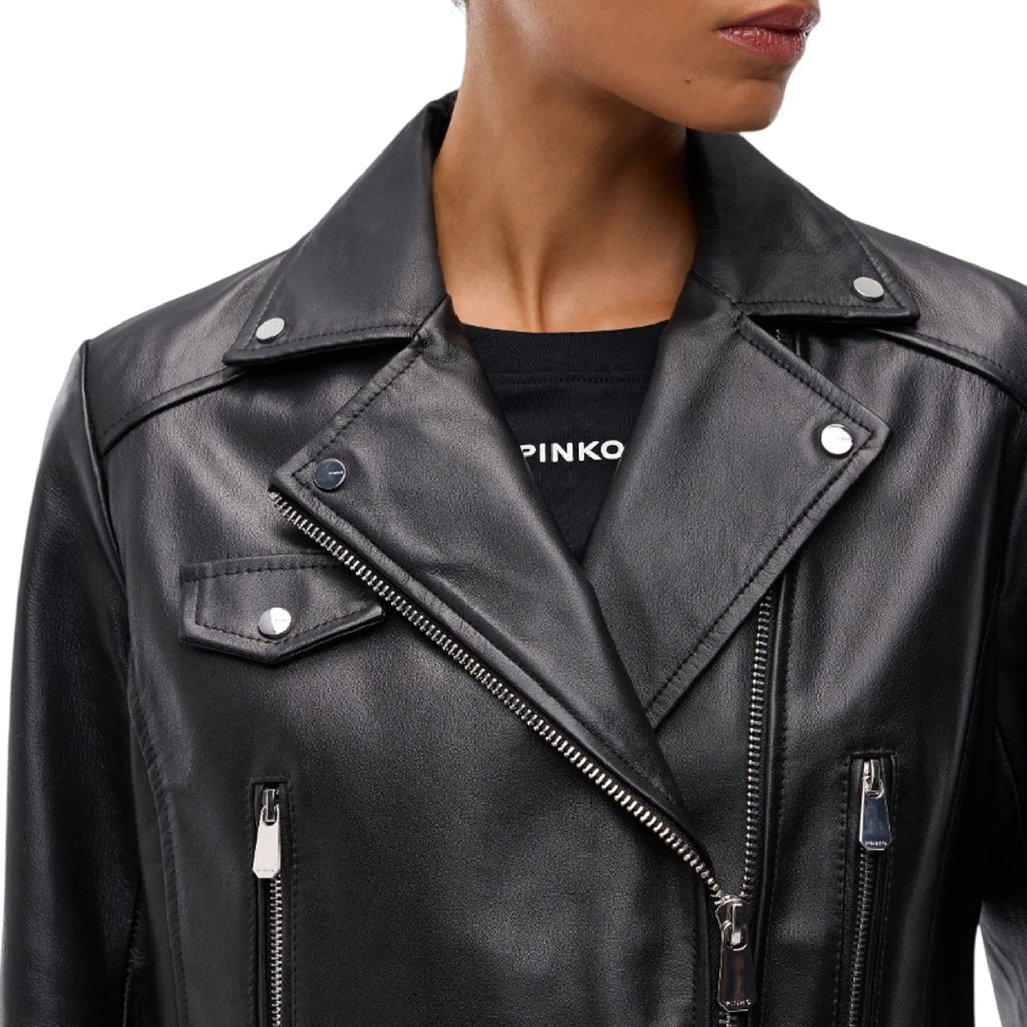 Pinko Giubbino New Sensibile Nero 106247A3Eb 186499
