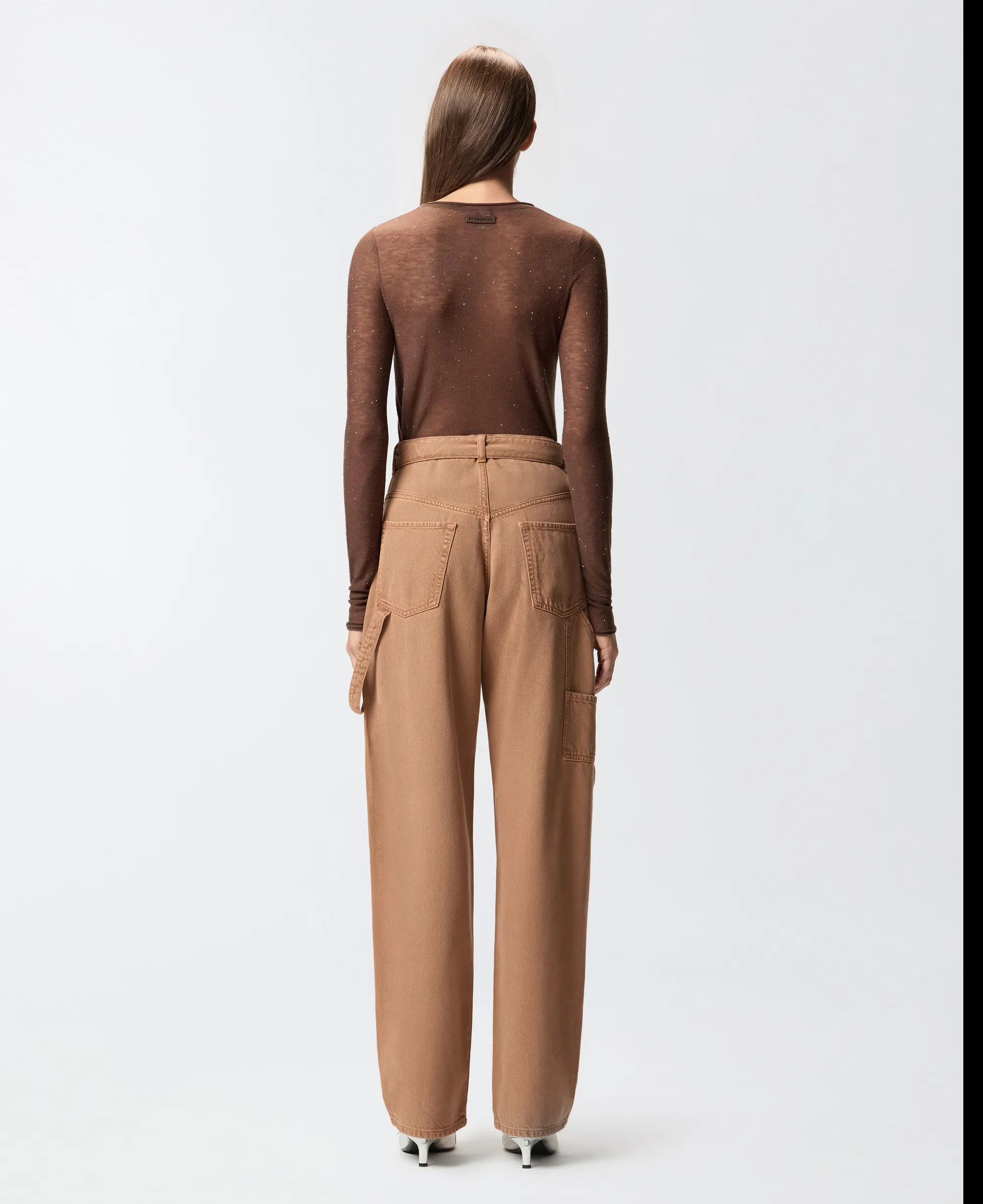 Pinko B'Jeans Balloon' Camel 105608A2H6 154389