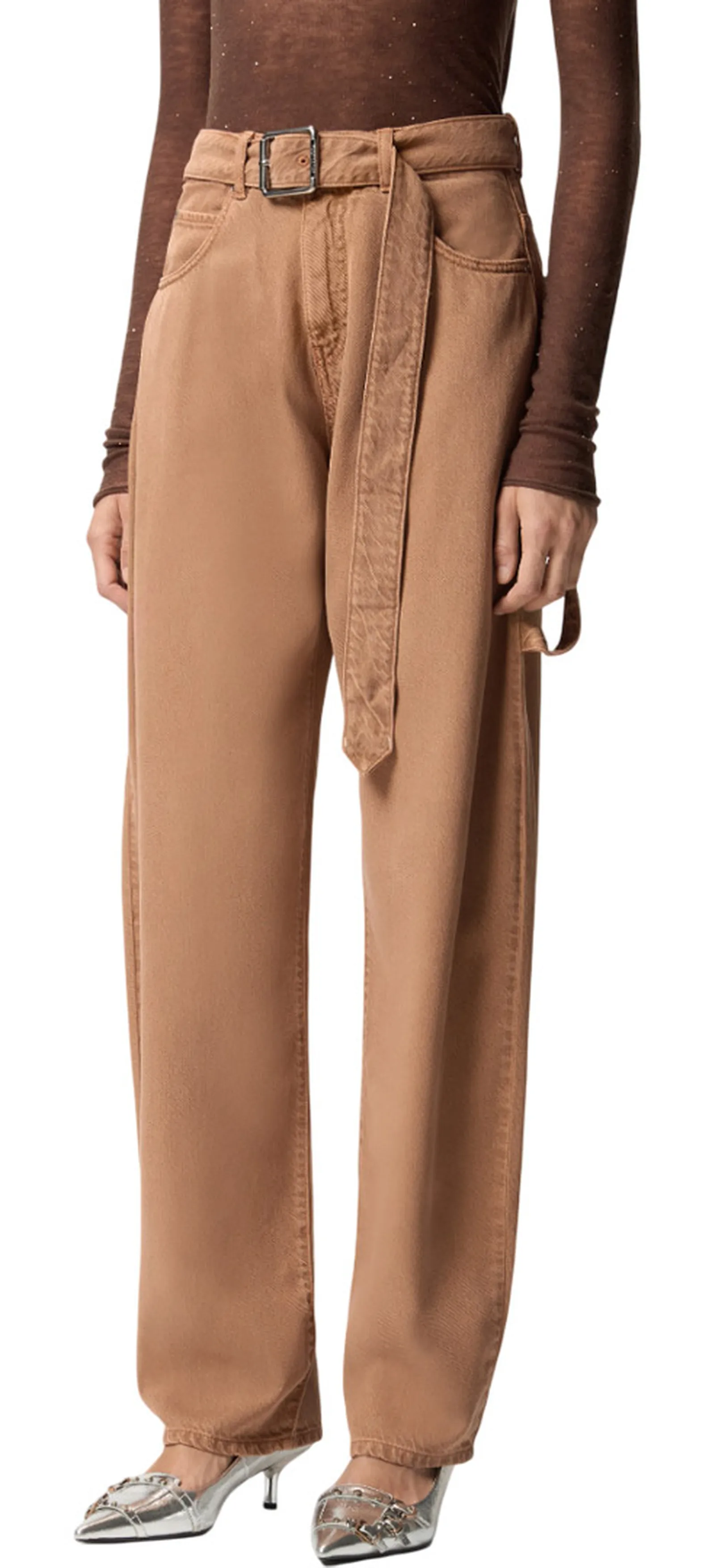 Pinko Jeans Balloon Cammello 105608A2H6 154801