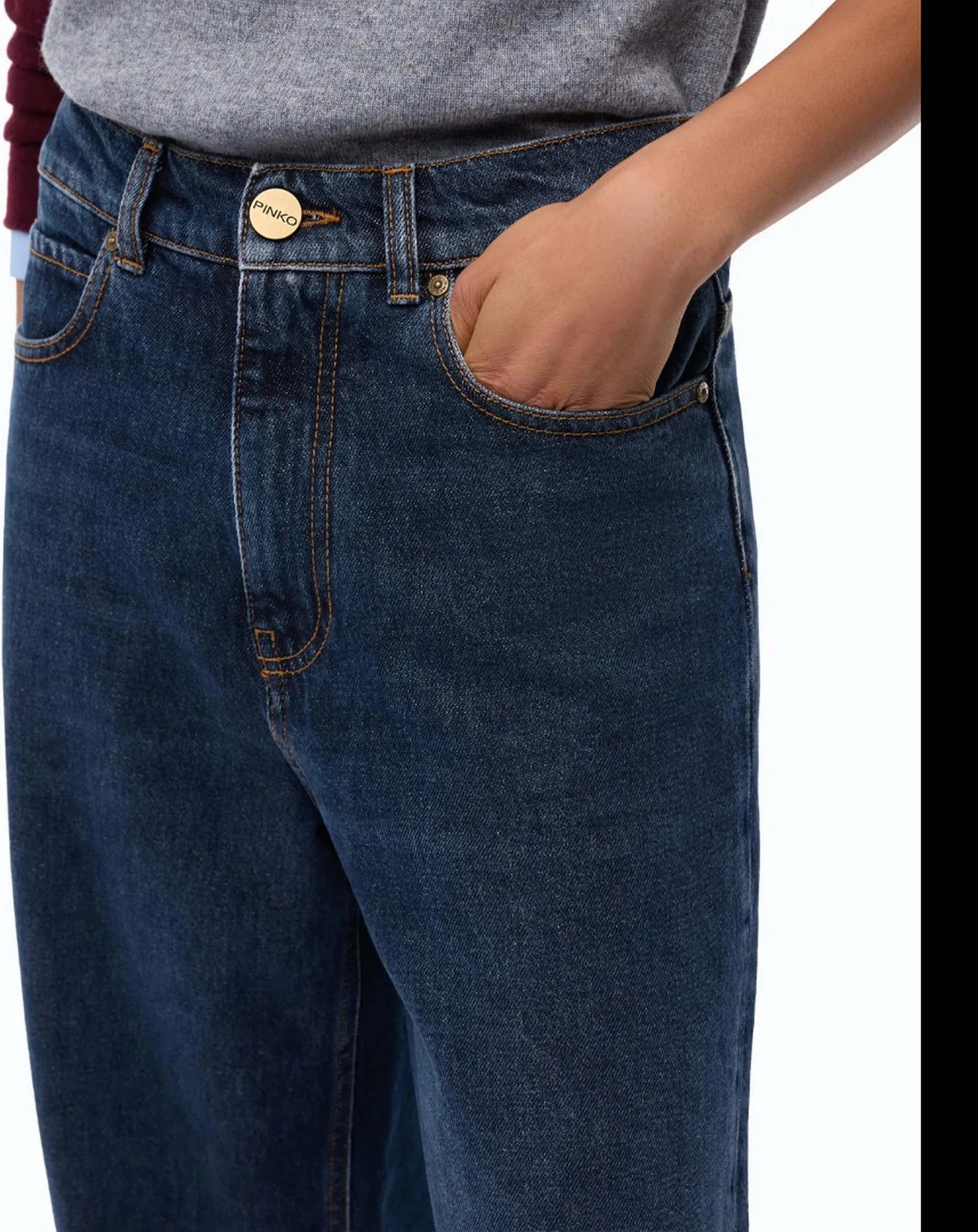 Pinko Jeans Egg Estelle Denim 103857A3He 185967