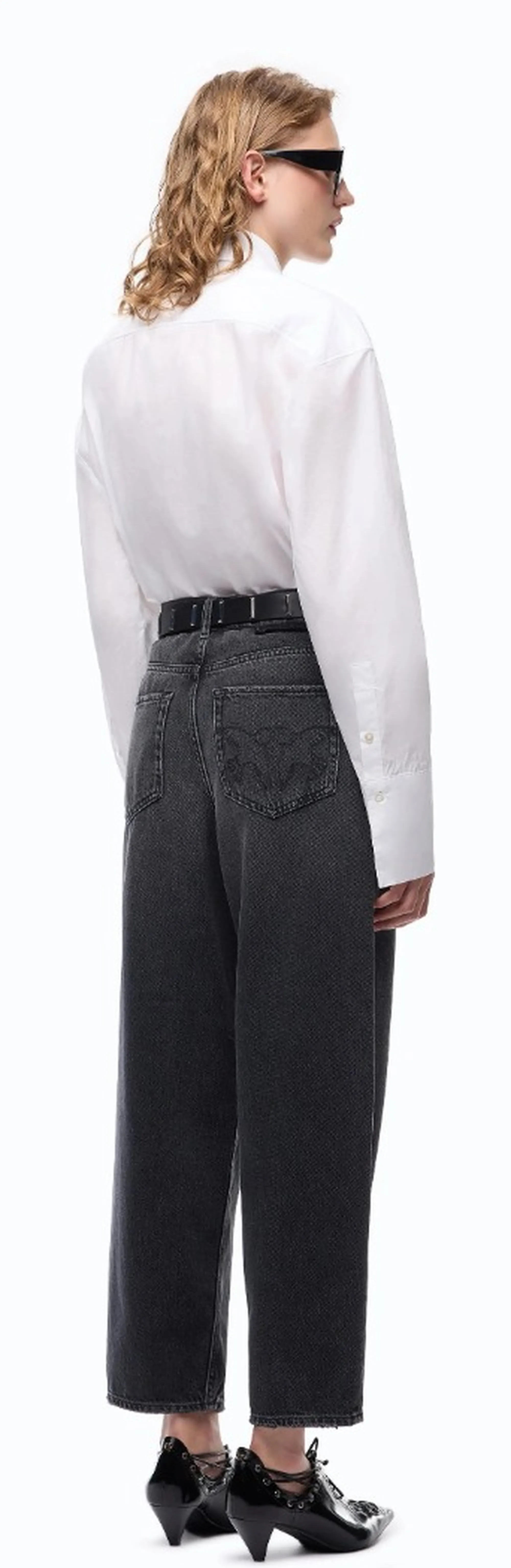 Pinko Jeans Egg Estelle Denim Nero 103857A3Gw 185964