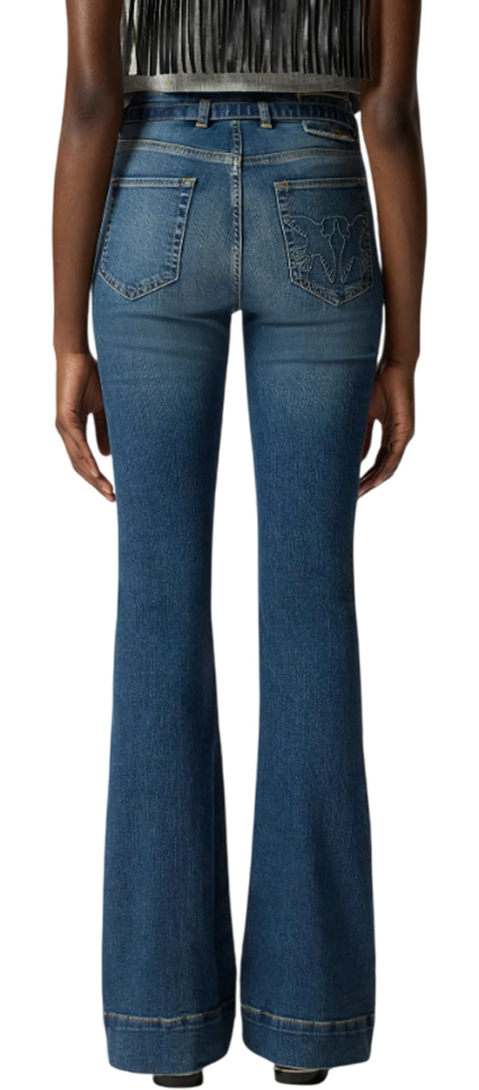 Pinko B'Jeans Flora Flare' Denim 100166A33L 178535