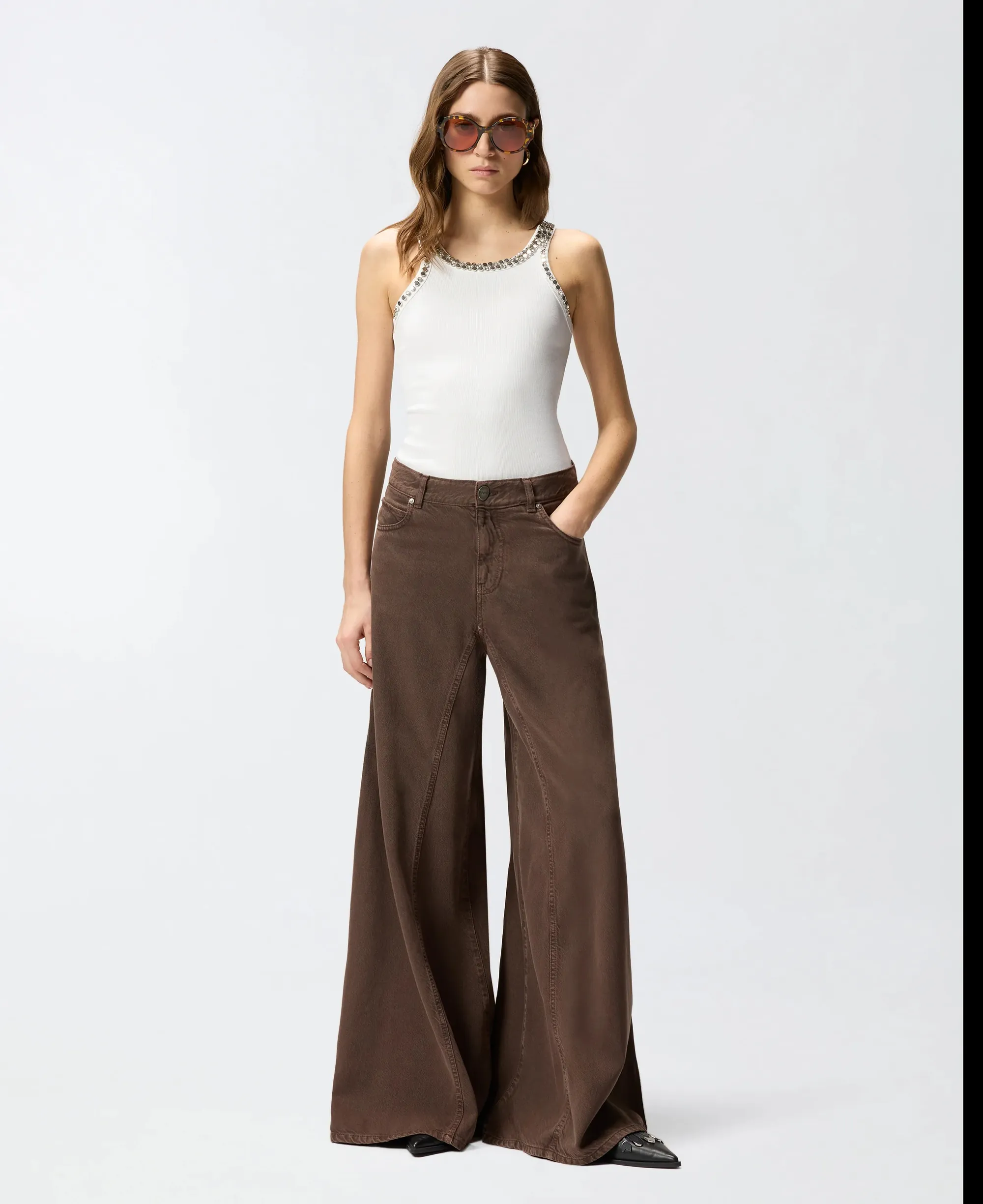 Pinko B'Jeans Winona' Brown 106228A32P 170057