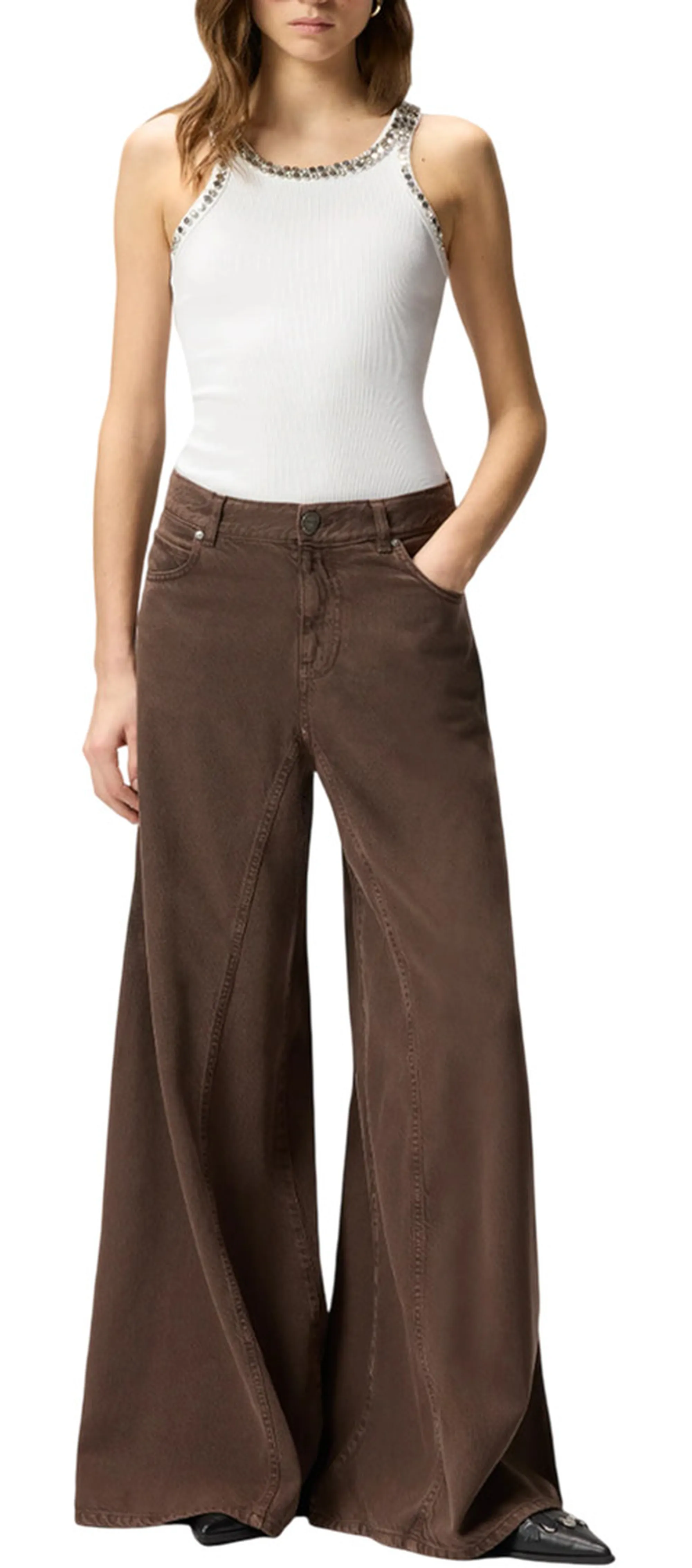 Pinko Jeans Winona Marrone 106228A32P 170770