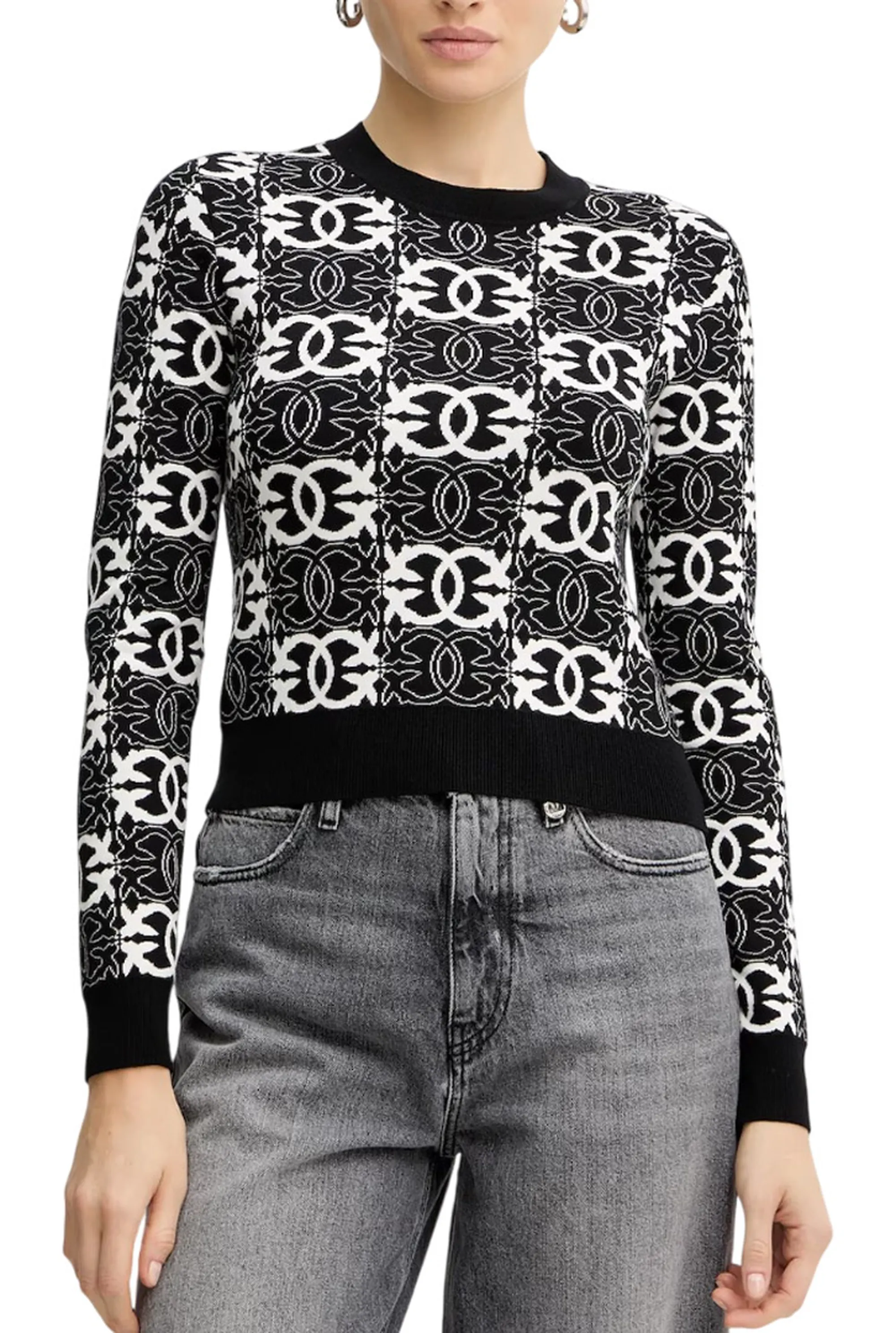 Pinko Maglia Gypsies Nero 106041A2Yd 154677