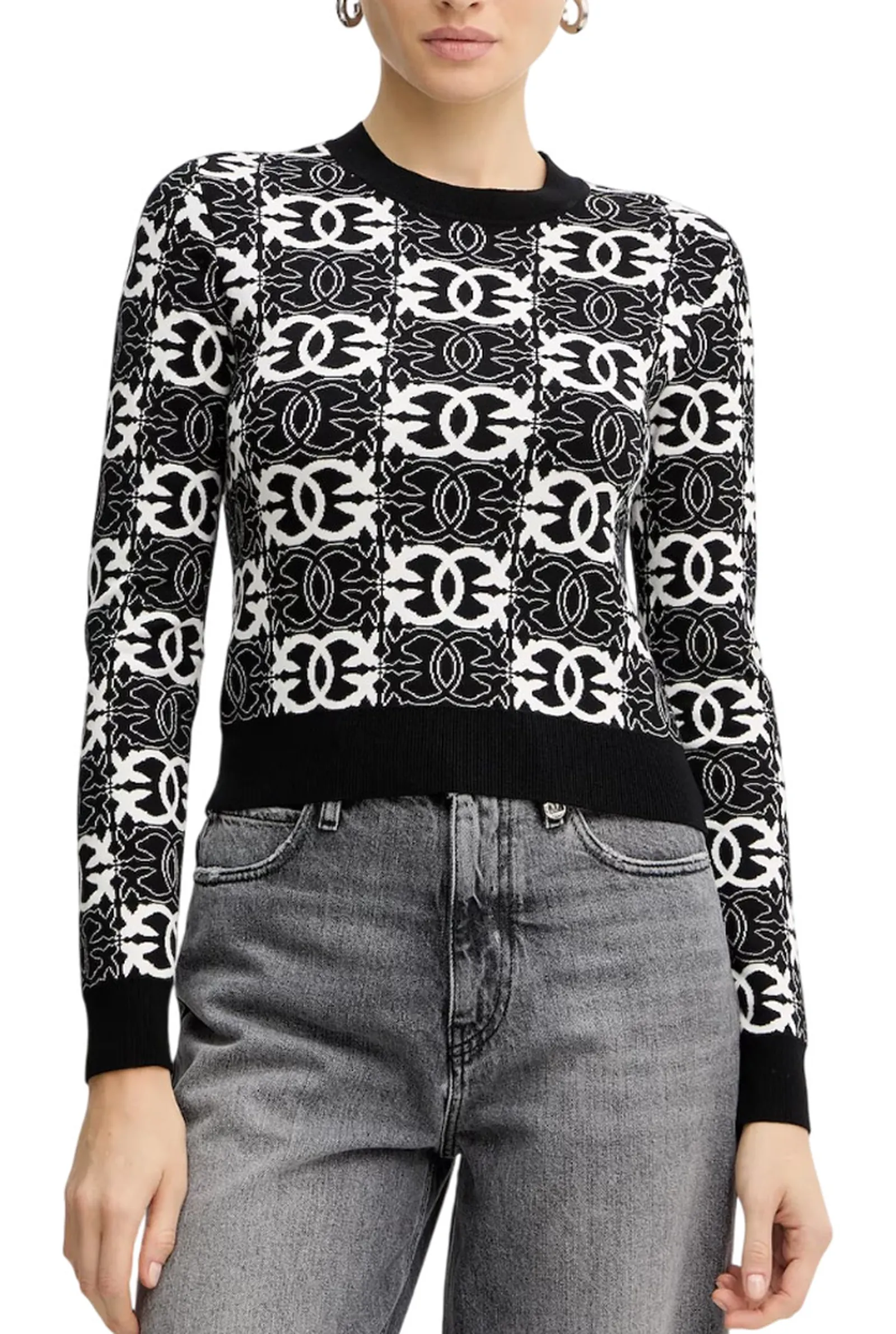Pinko Maglia Gypsies Nero 106041A2Yd 154677