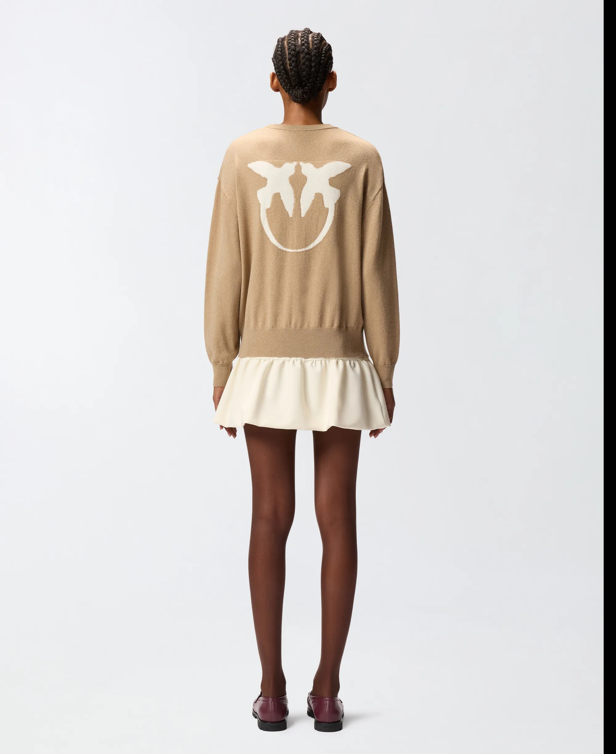 Pinko B'Martinique Shirt' Beige 105561A2Si 154428