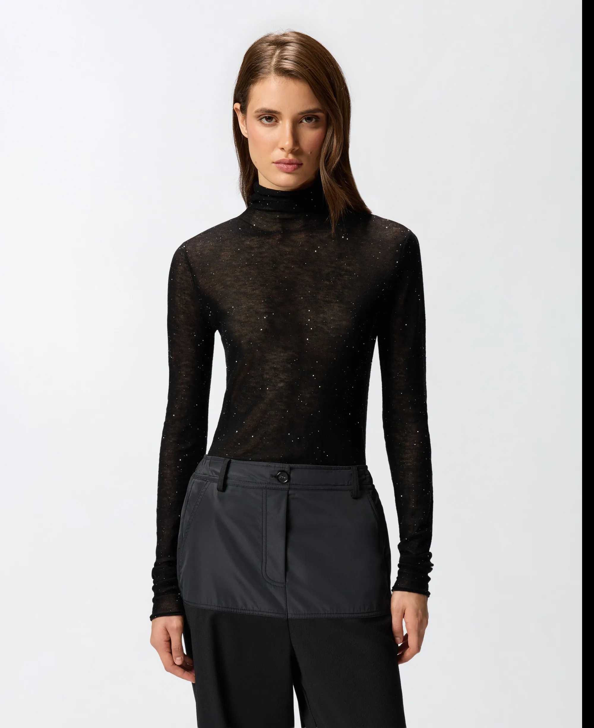 Pinko B'Moss Sweater' Black 105821A2Pm 154446
