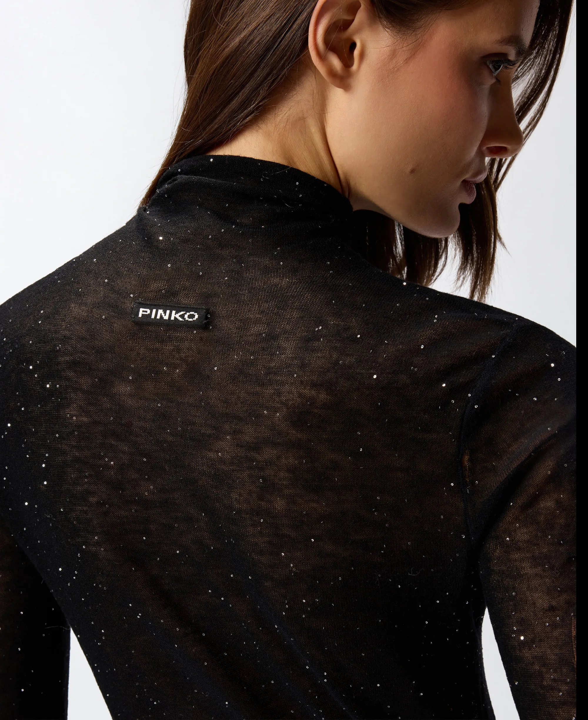 Pinko B'Moss Sweater' Black 105821A2Pm 154447