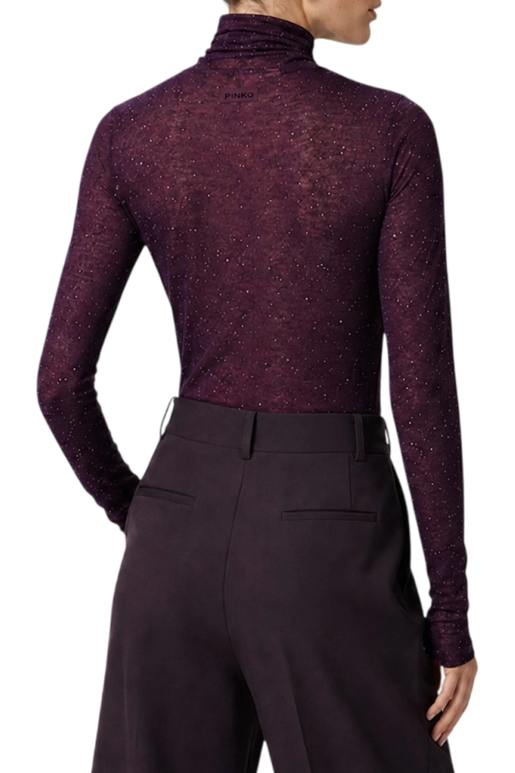 Pinko B'Moss Sweater' Purple 105821A2Pm 187522